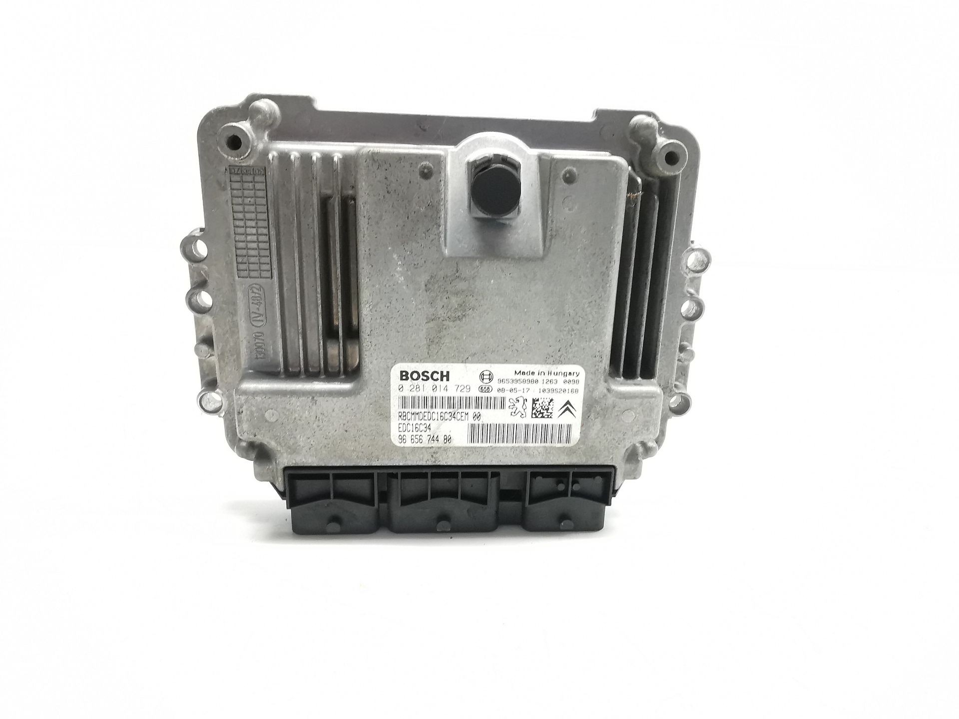 CENTRALITA MOTOR UCE CITROËN C4 PICASSO I Monospace (UD_) 9665674480 / EDC16C34 / 0281014729 9665674480EDC16C340281014729