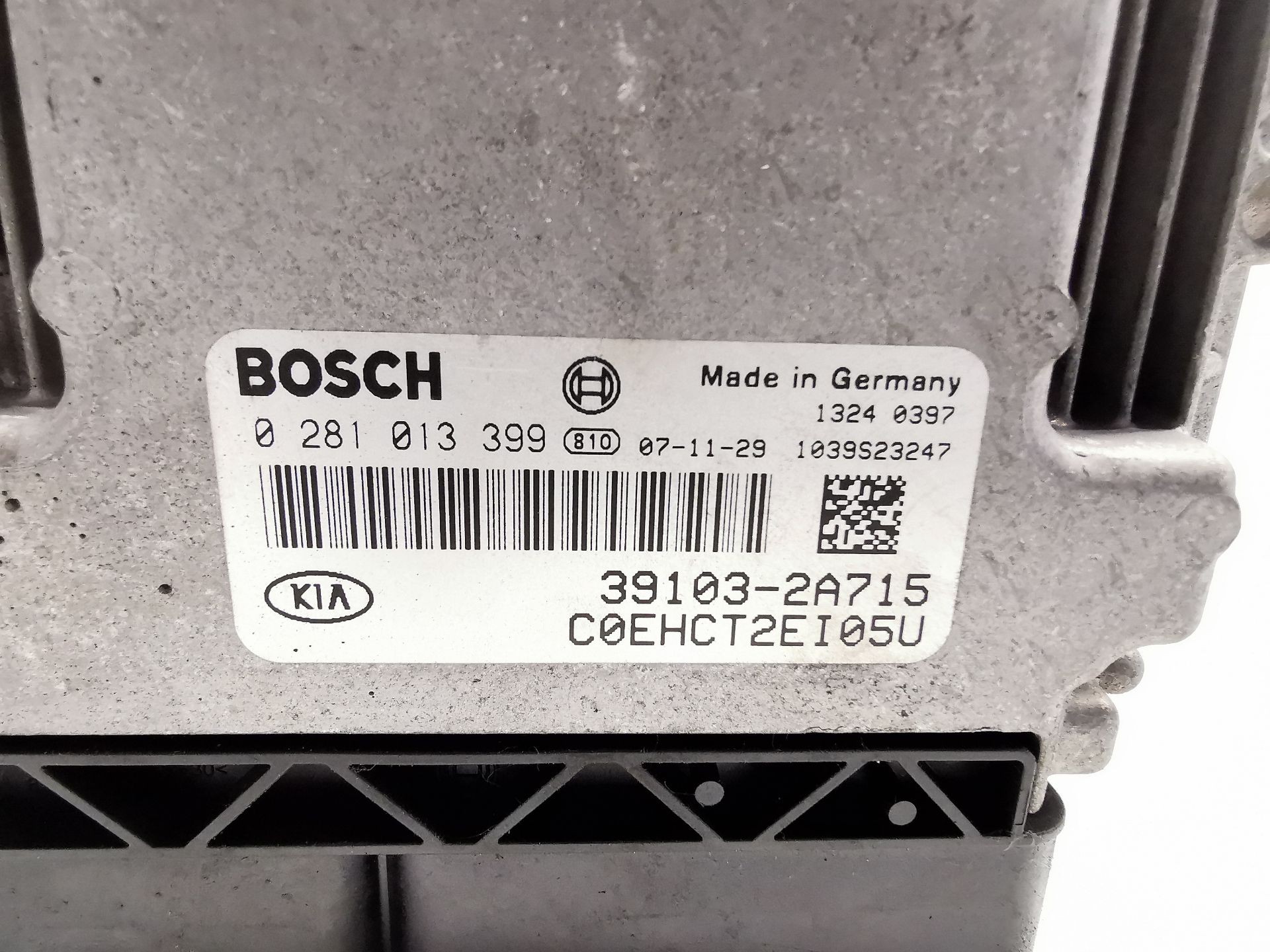 CENTRALITA MOTOR UCE KIA CEE´D Hatchback (ED) 391032A715 391032A715 - Vista 2
