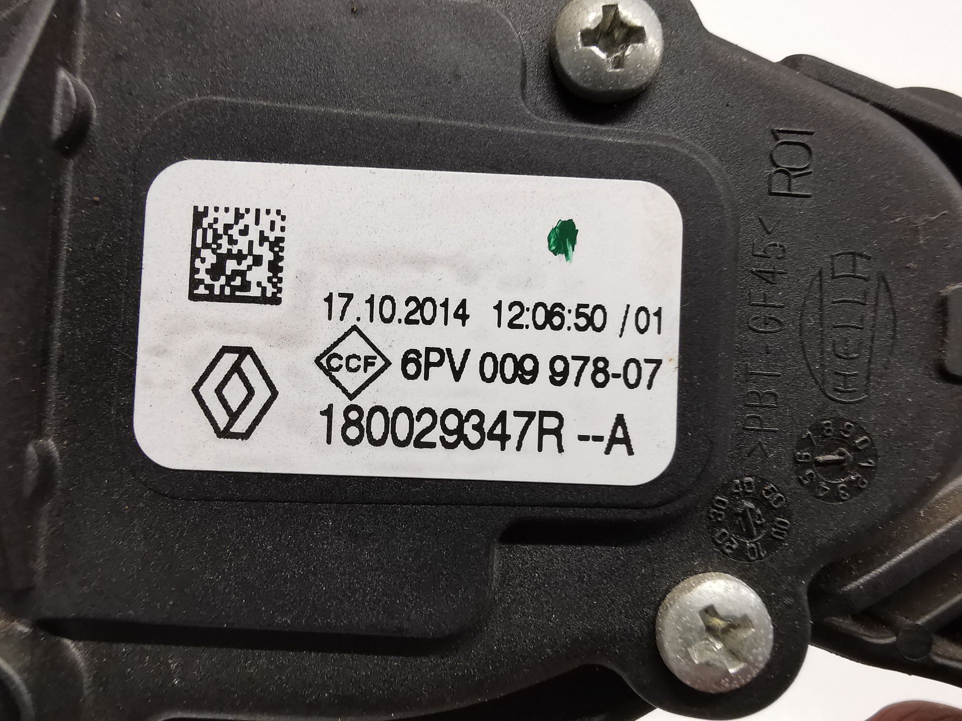 POTENCIÓMETRO PEDAL RENAULT CLIO IV (BH_) 180029347R 180029347R - Vista 3