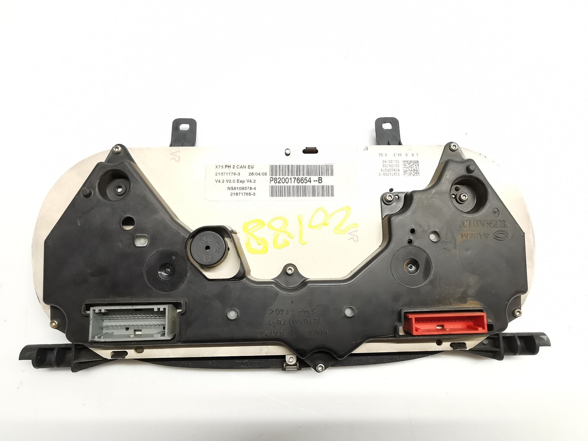 CUADRO INSTRUMENTOS RENAULT KANGOO Express (FC0/1_) P8200176654B P8200176654B - Vista 2
