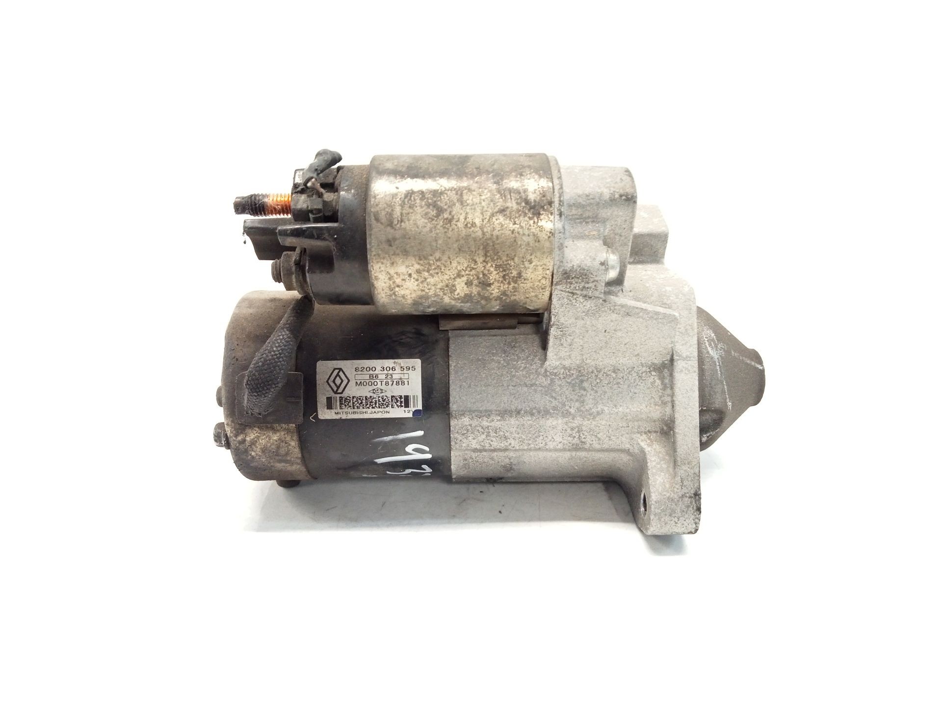 MOTOR ARRANQUE RENAULT CLIO II (BB_, CB_) 8200306595 8200306595 - Vista 3