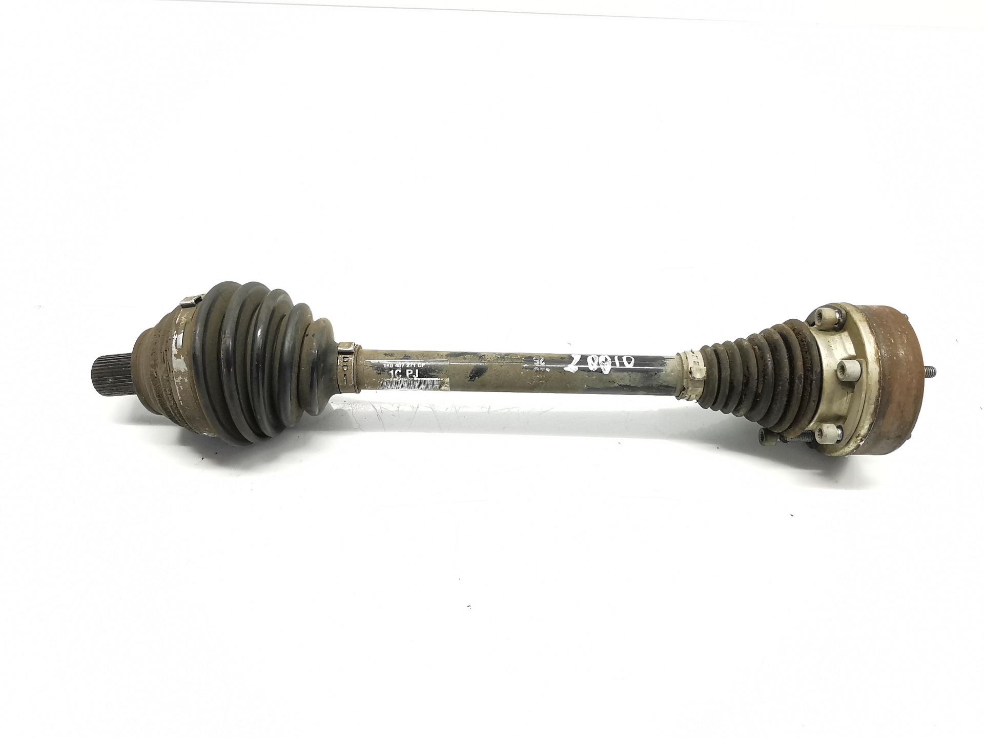 TRANSMISIÓN DELANTERA IZQUIERDA VOLKSWAGEN GOLF VI (5K1) 1K0407271CP 1K0407271CP