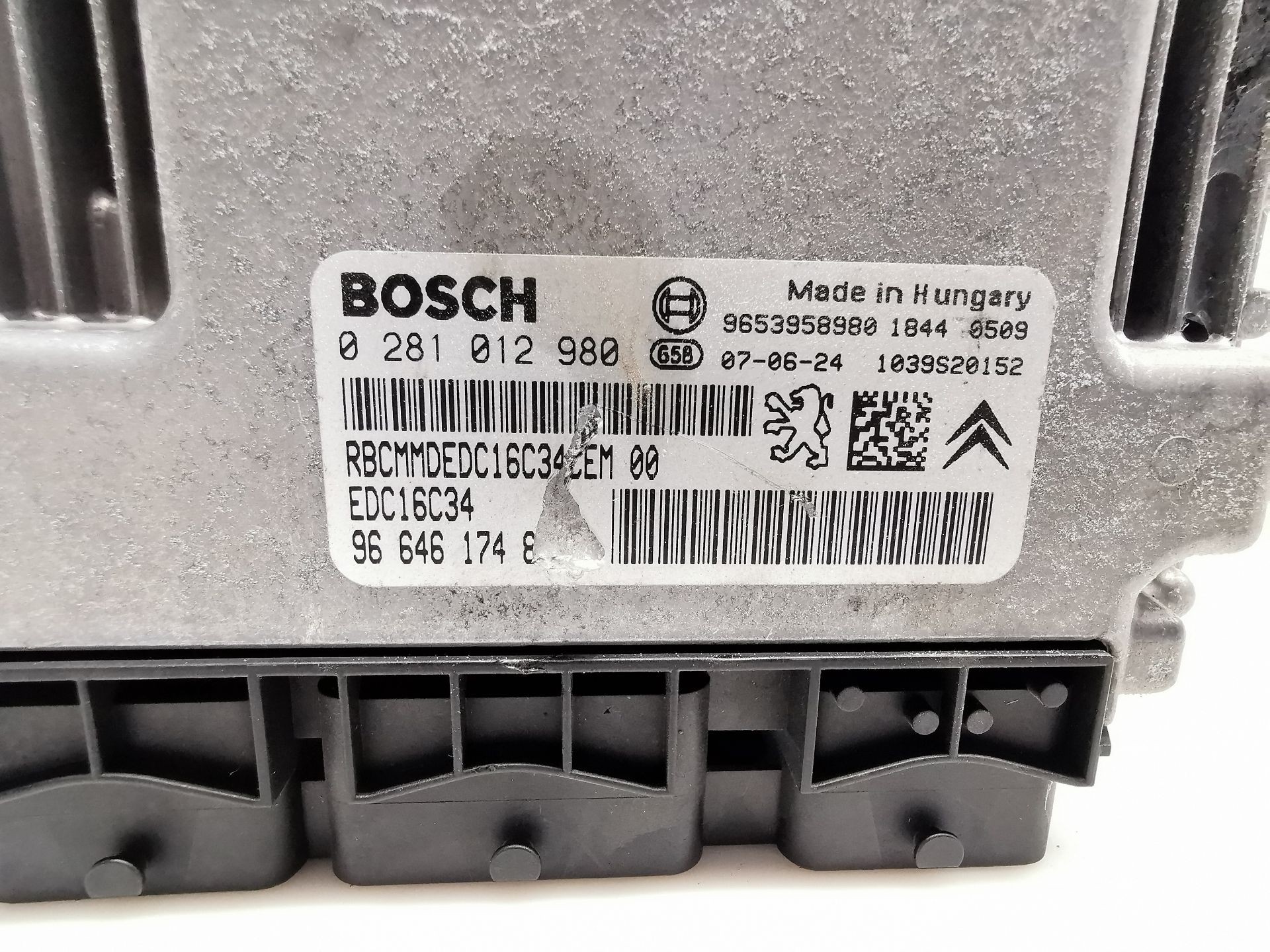 CENTRALITA MOTOR UCE CITROËN C4 GRAND PICASSO I (UA_) 9664617480 9664617480 - Vista 2