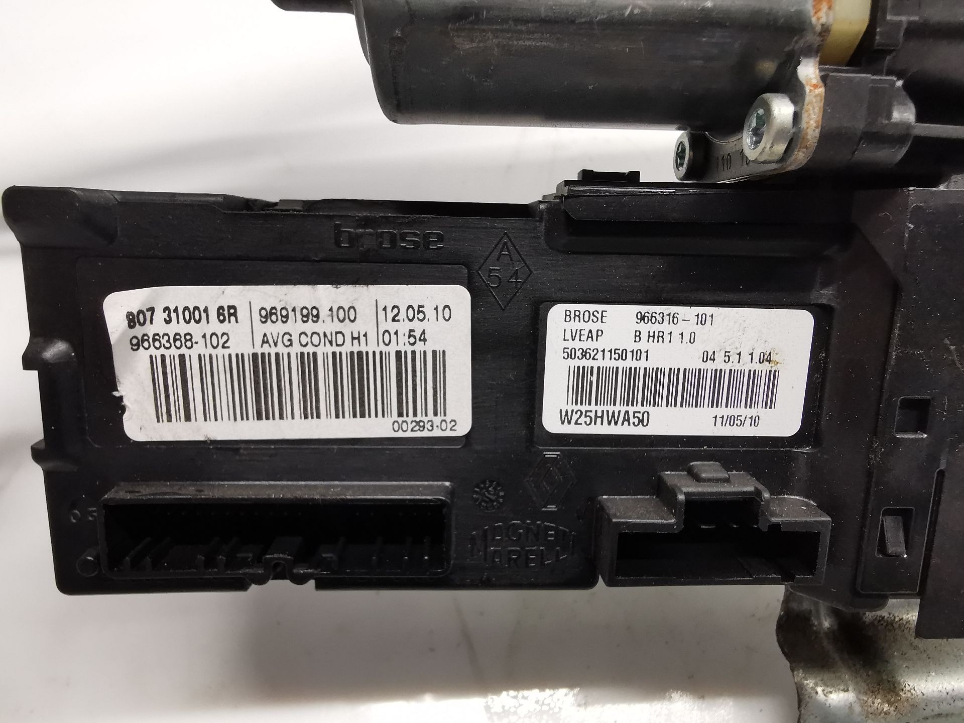 ELEVALUNAS DELANTERO DERECHO RENAULT MEGANE III Hatchback (BZ0/1_, B3_) 966036102 / 807310016R / 807210002R 966036102807310016R807210002R - Vista 3