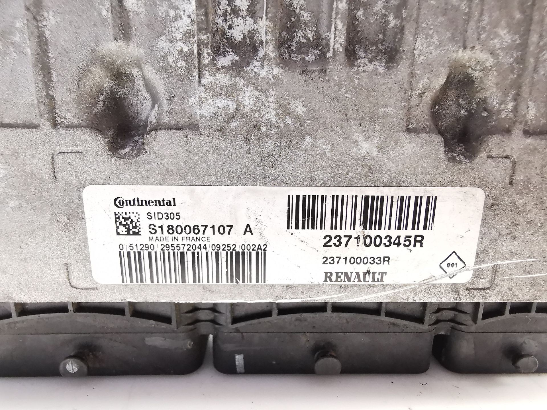 CENTRALITA MOTOR UCE RENAULT SCÉNIC III (JZ0/1_) 237100345R / 237100033R / S180067107 237100345R237100033RS180067107 - Vista 2