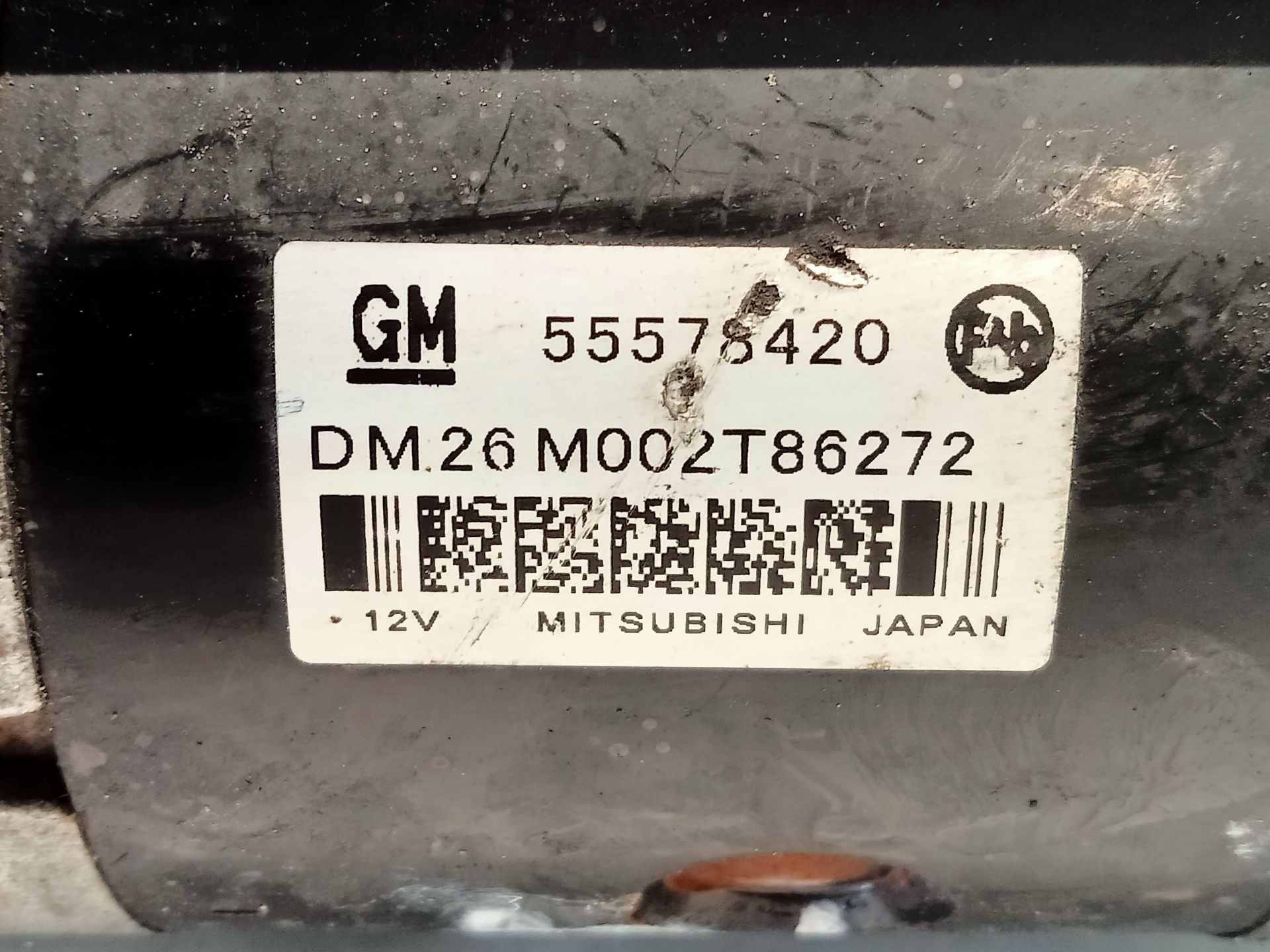 MOTOR ARRANQUE OPEL MOKKA / MOKKA X (J13) 55578420 55578420 - Vista 2