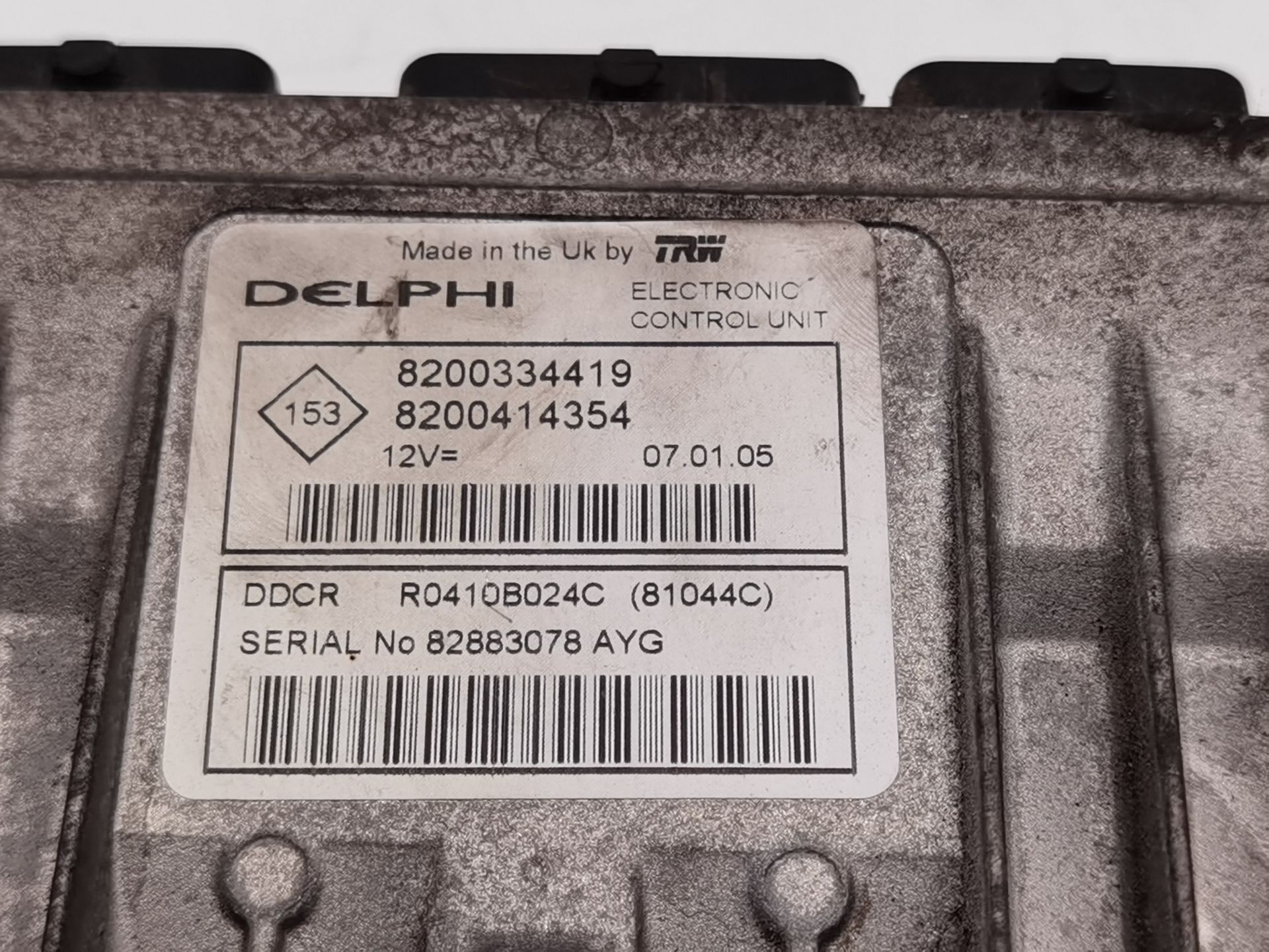 CENTRALITA MOTOR UCE RENAULT SCÉNIC II (JM0/1_) 8200334419 / 8200414354 / 82883078 8200334419820041435482883078 - Vista 3