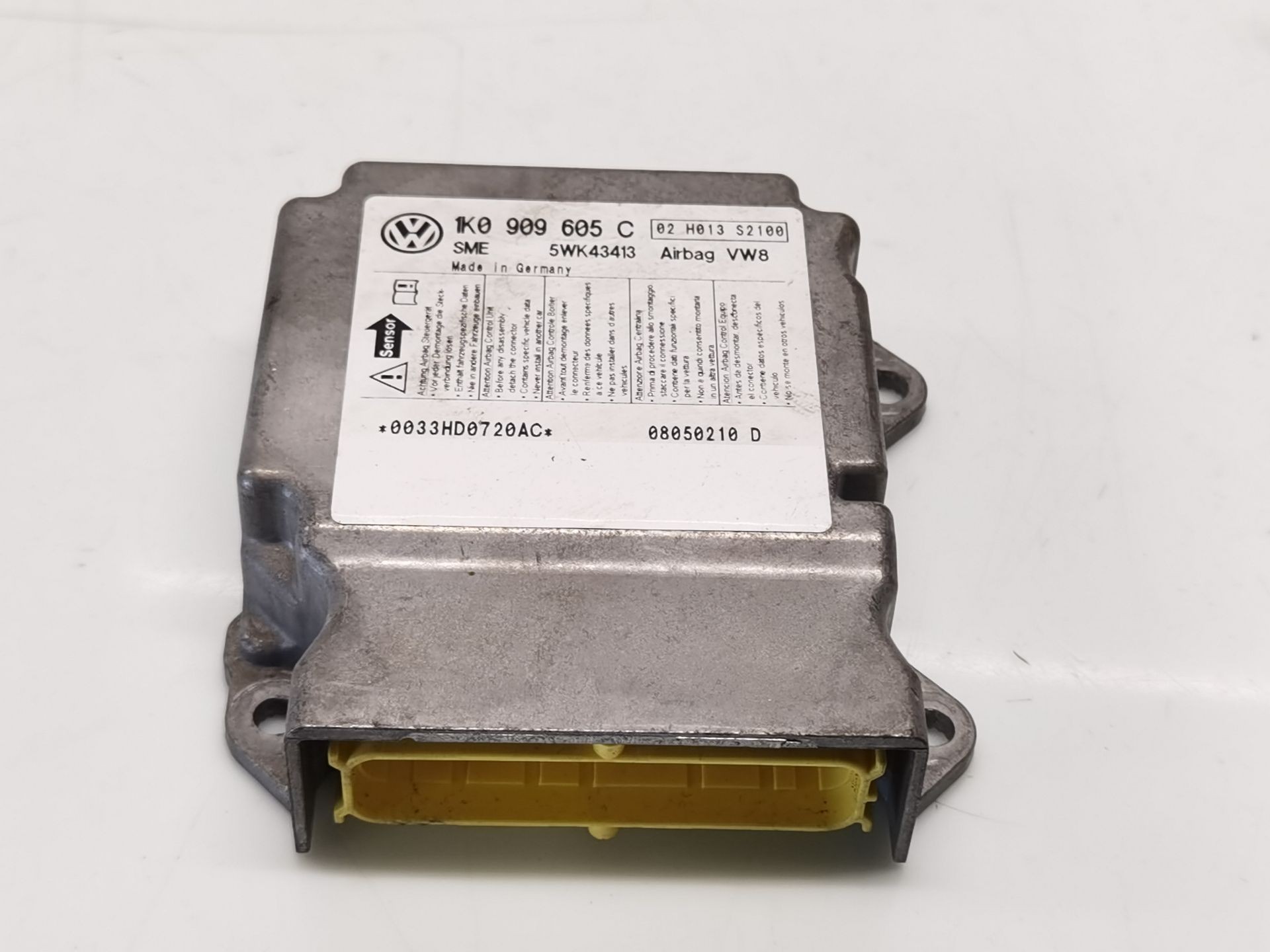 CENTRALITA AIRBAG VOLKSWAGEN GOLF V (1K1) 1K0909605C / 5WK43413 1K0909605C5WK43413