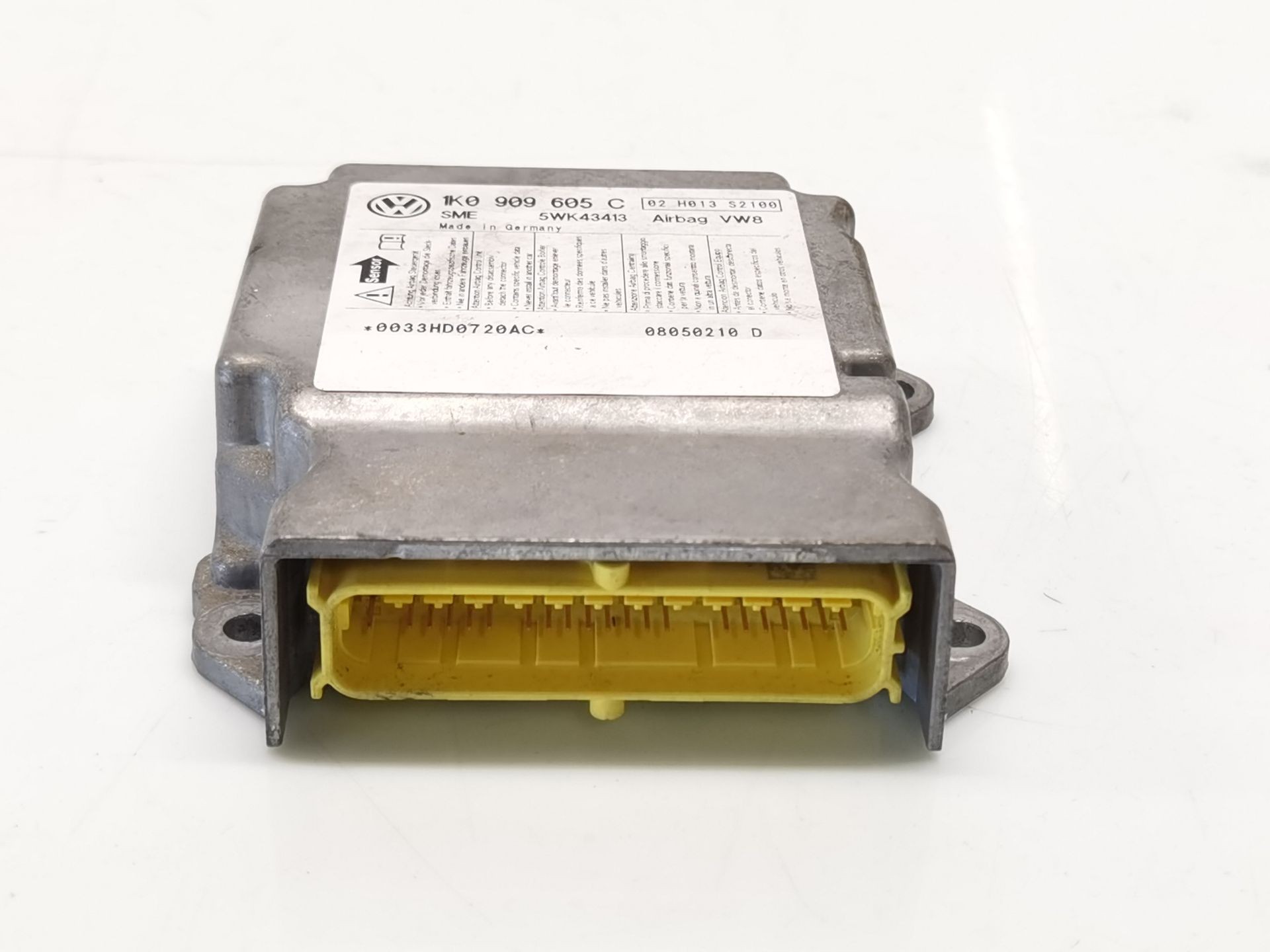 CENTRALITA AIRBAG VOLKSWAGEN GOLF V (1K1) 1K0909605C / 5WK43413 1K0909605C5WK43413 - Vista 2