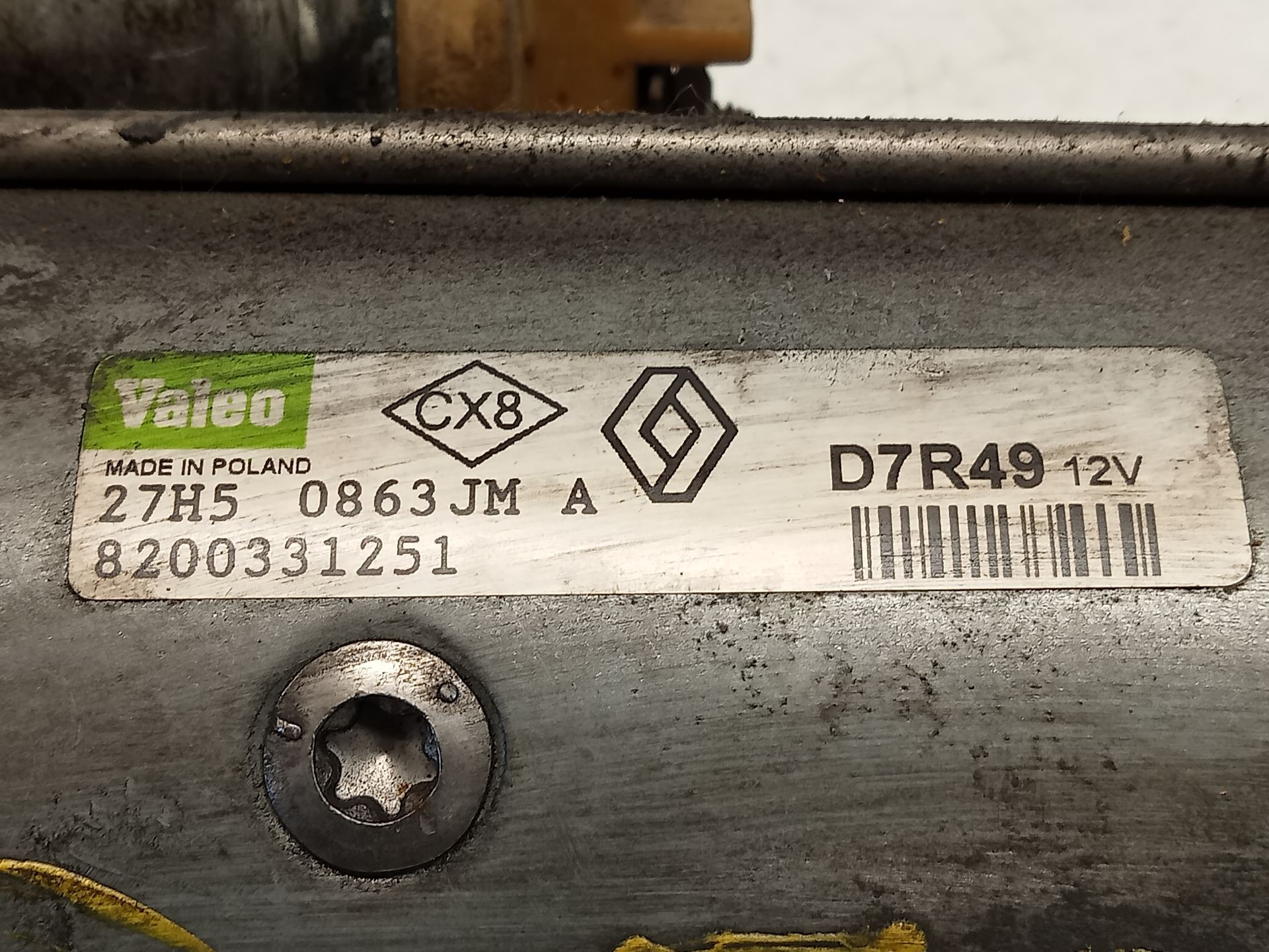 MOTOR ARRANQUE RENAULT SCENIC II 8200331251 8200331251 - Vista 2