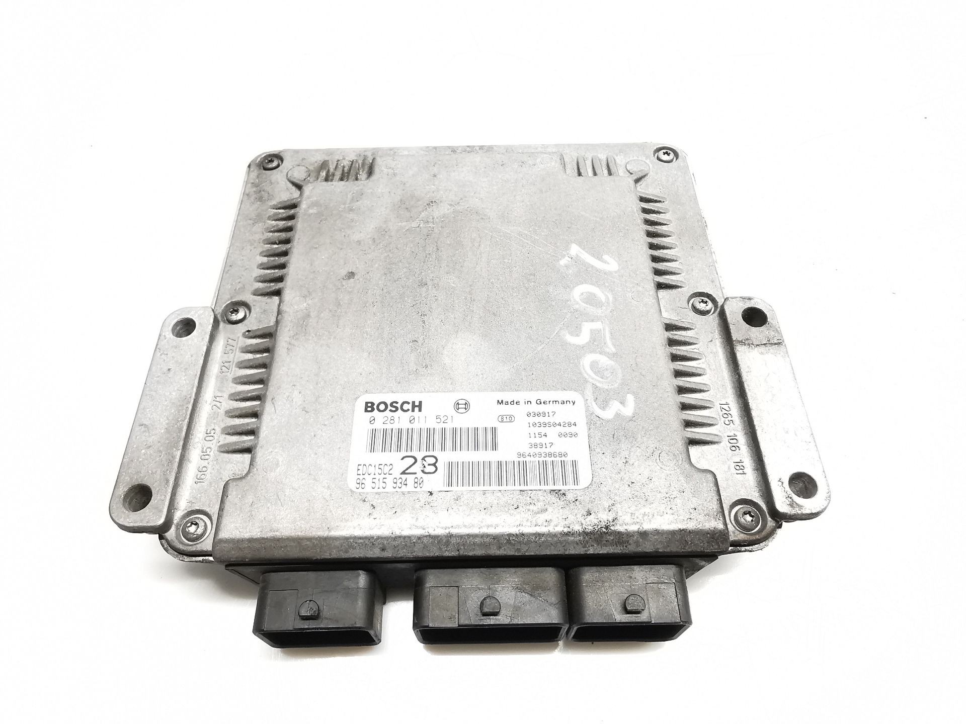 CENTRALITA MOTOR UCE CITROËN XSARA PICASSO (N68) 9651593480 / 0281011521 96515934800281011521 - Vista 3