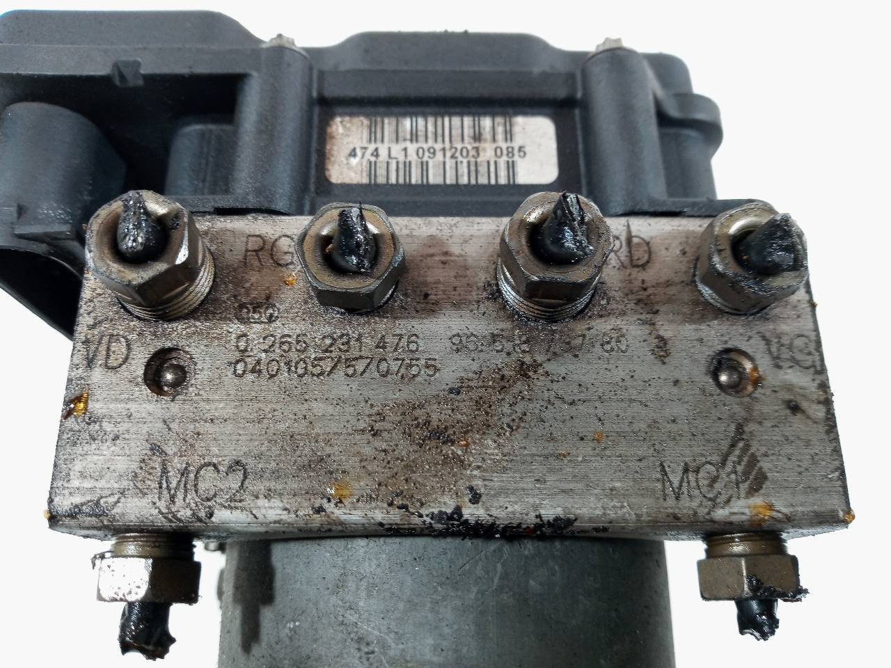 ABS PEUGEOT 307 BREAK / SW (S1) 0265800390 / 0265231476 02658003900265231476 - Vista 2
