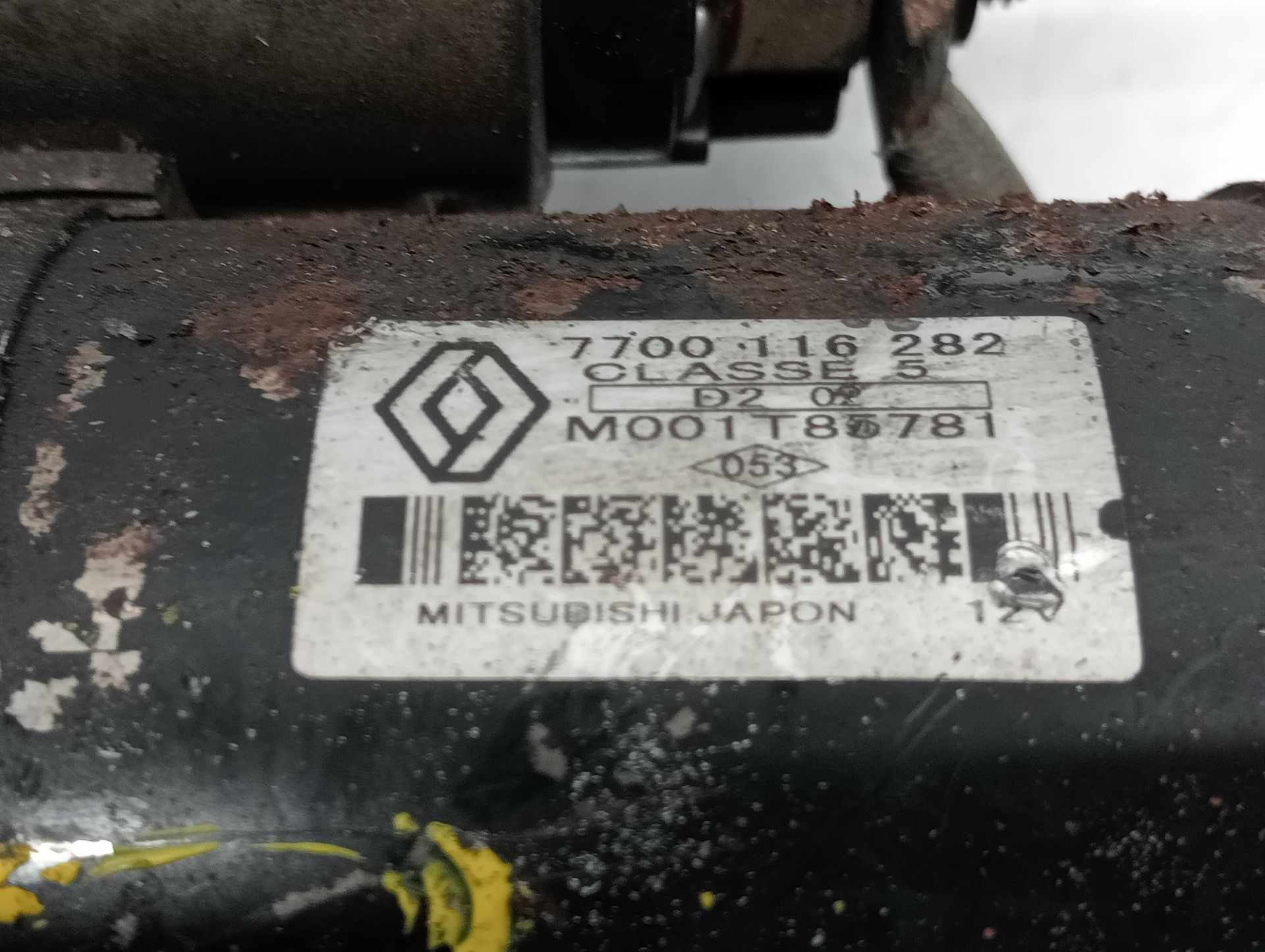 MOTOR ARRANQUE RENAULT SCENIC (JA..) 7700116282 7700116282 - Vista 2