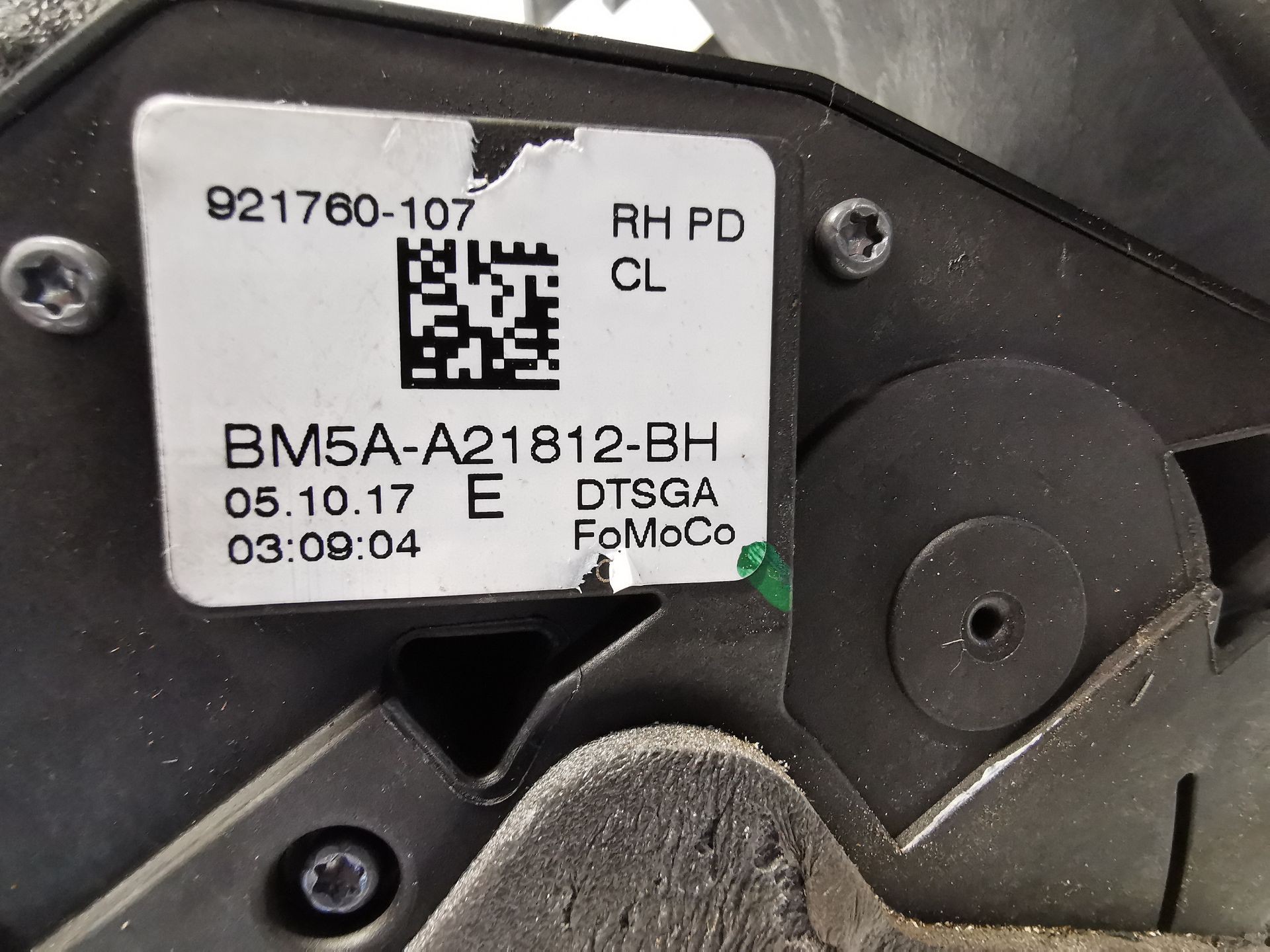 CERRADURA PUERTA DELANTERA DERECHA FORD FOCUS III BM5AA21812BH / F1EBA219A64AD BM5AA21812BHF1EBA219A64AD - Vista 3