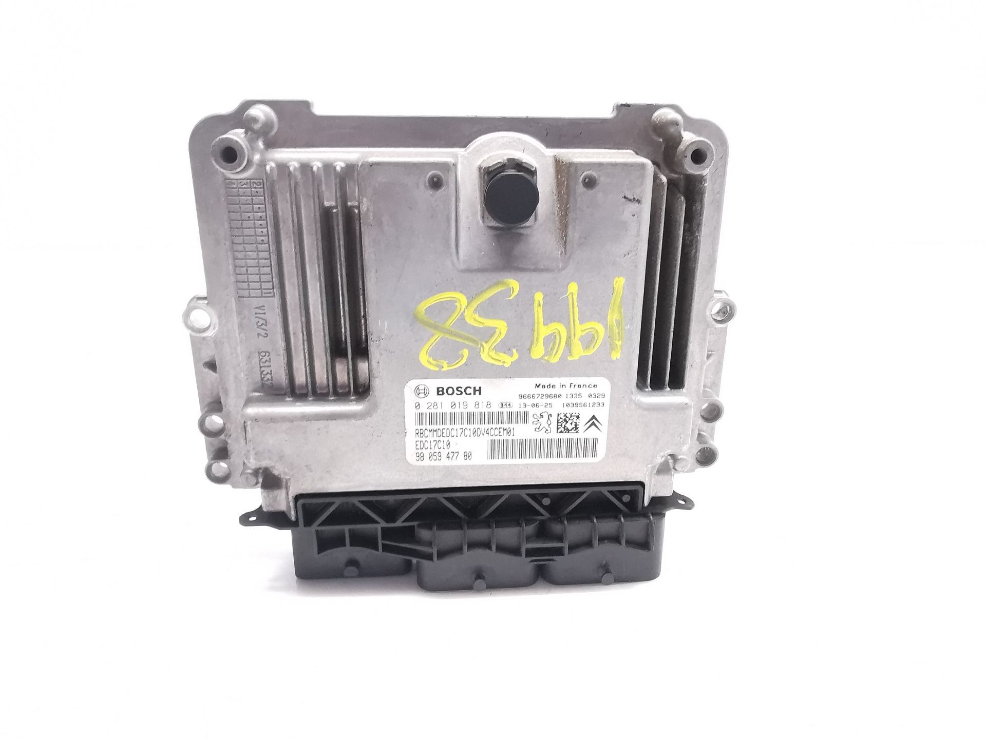 CENTRALITA MOTOR UCE CITROËN C3 II (SC_) 9805947780 / 9666729680 98059477809666729680