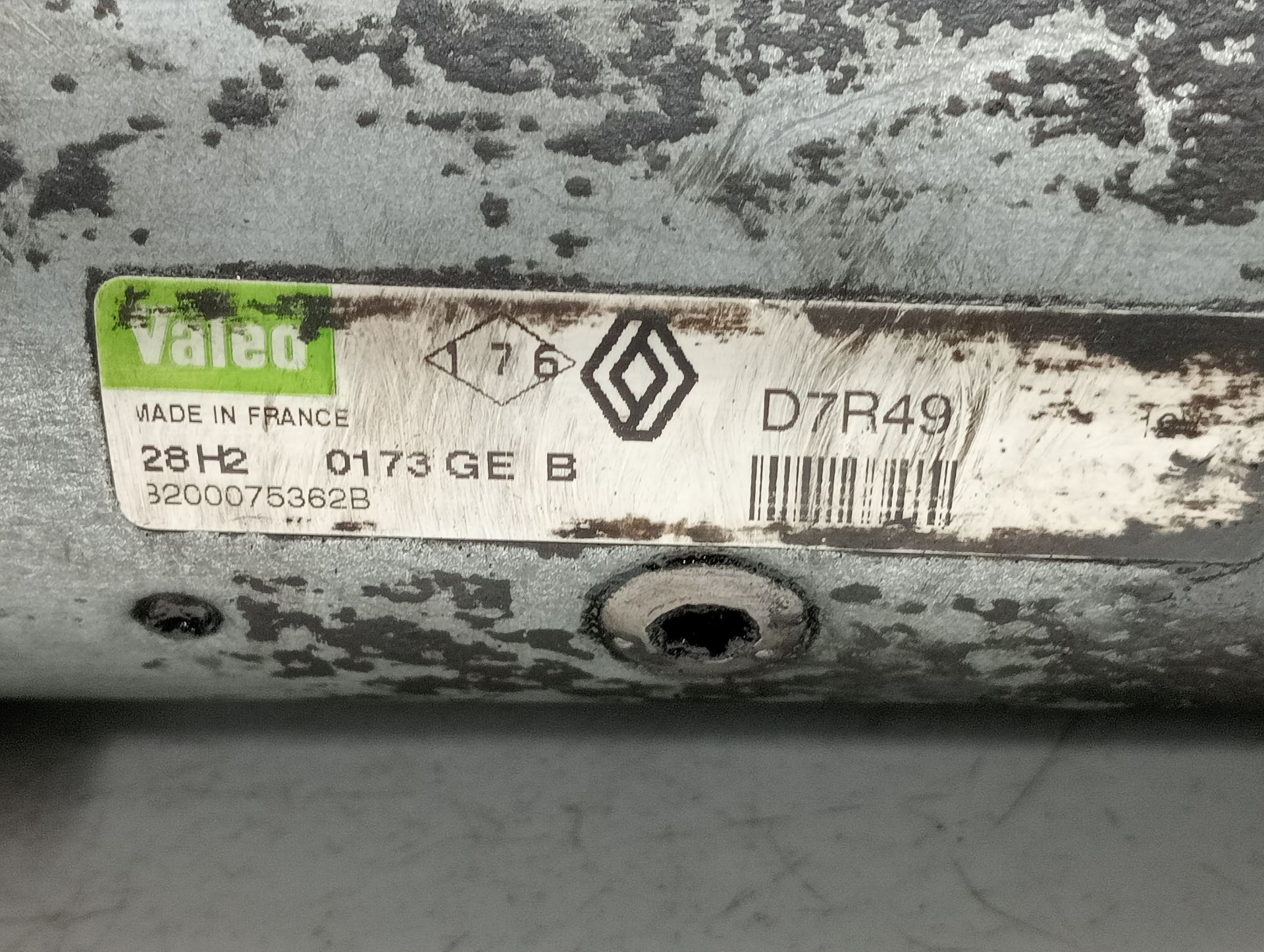 MOTOR ARRANQUE RENAULT MEGANE II BERLINA 5P 8200075362B 8200075362B - Vista 2