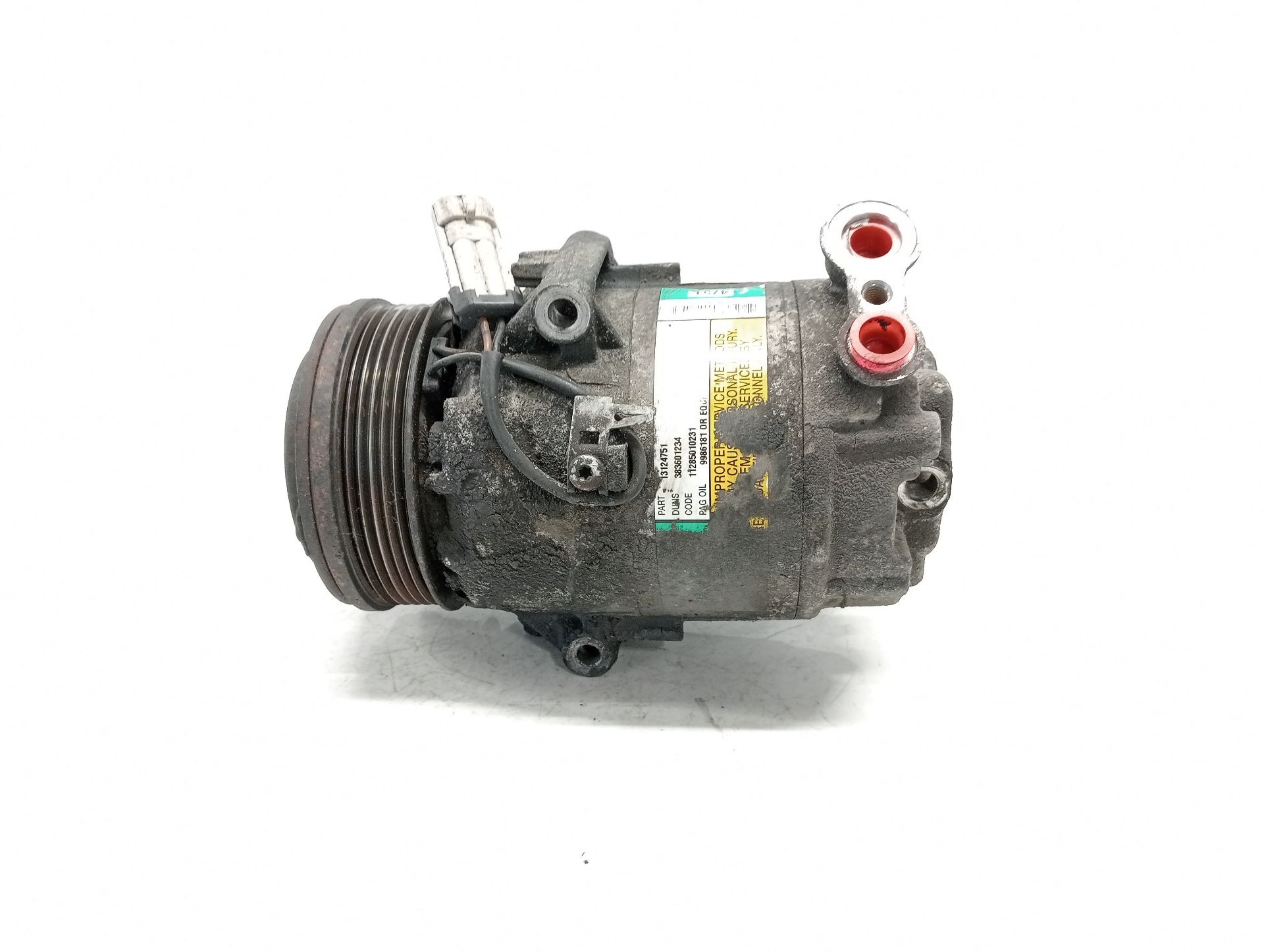 COMPRESOR AIRE ACONDICIONADO OPEL ASTRA H BERLINA 13124751 13124751 - Vista 2