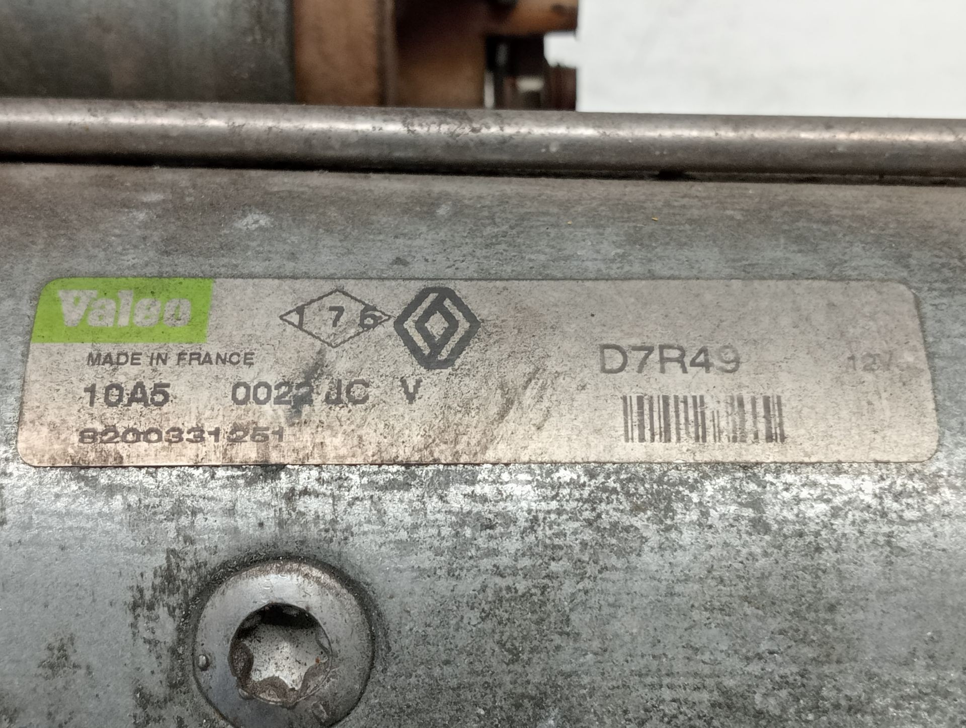 MOTOR ARRANQUE NISSAN PRIMERA BERLINA (P12) 8200331251 8200331251 - Vista 2