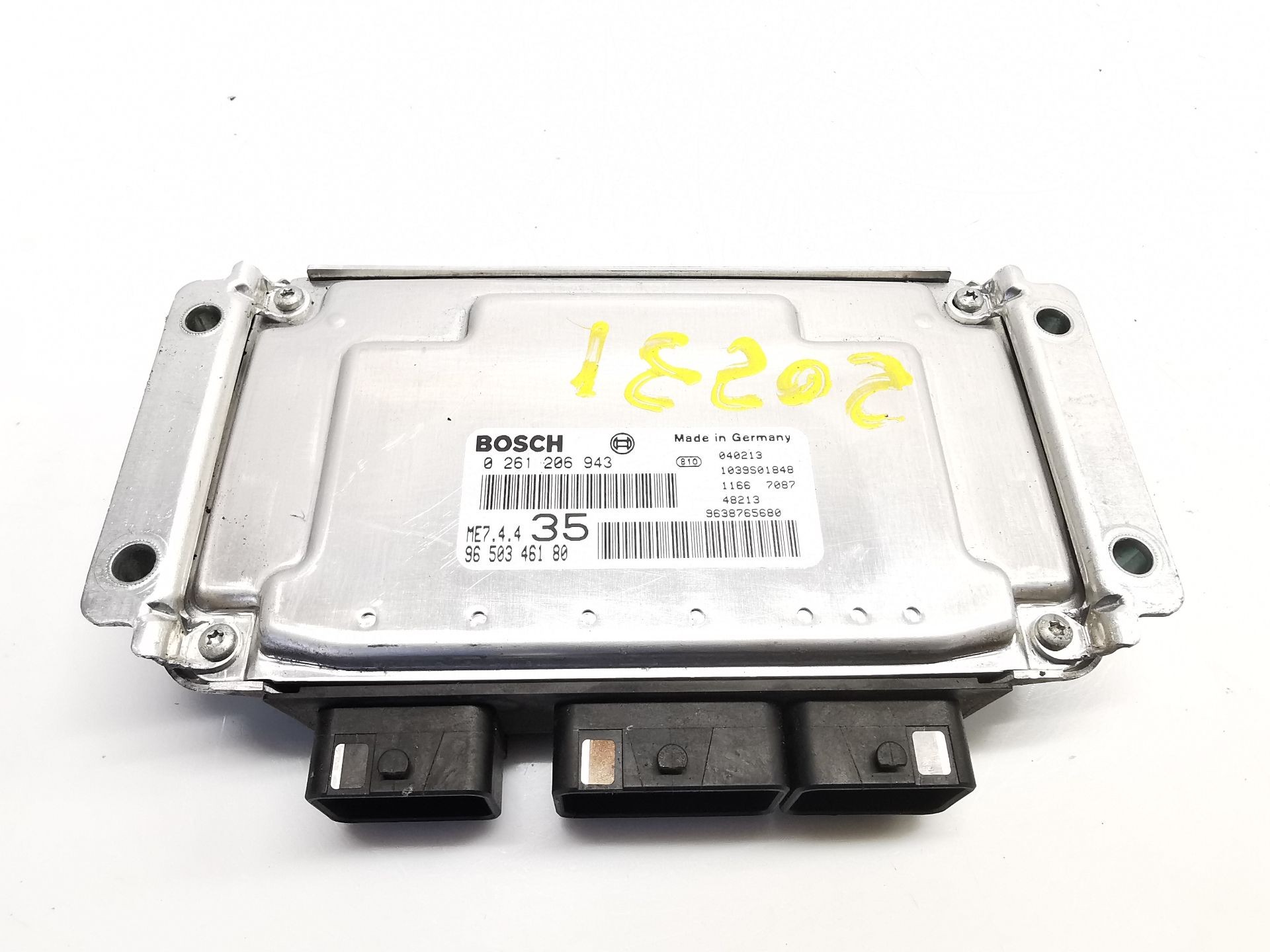 CENTRALITA MOTOR UCE PEUGEOT 307 SW (3H) 9650346180 / 0261206943 96503461800261206943 - Vista 3