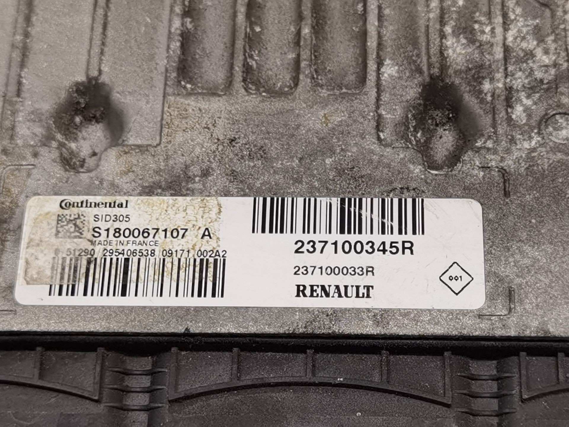 CENTRALITA MOTOR UCE RENAULT SCÉNIC III (JZ0/1_) 237100345R / S180067107A 237100345RS180067107A - Vista 2
