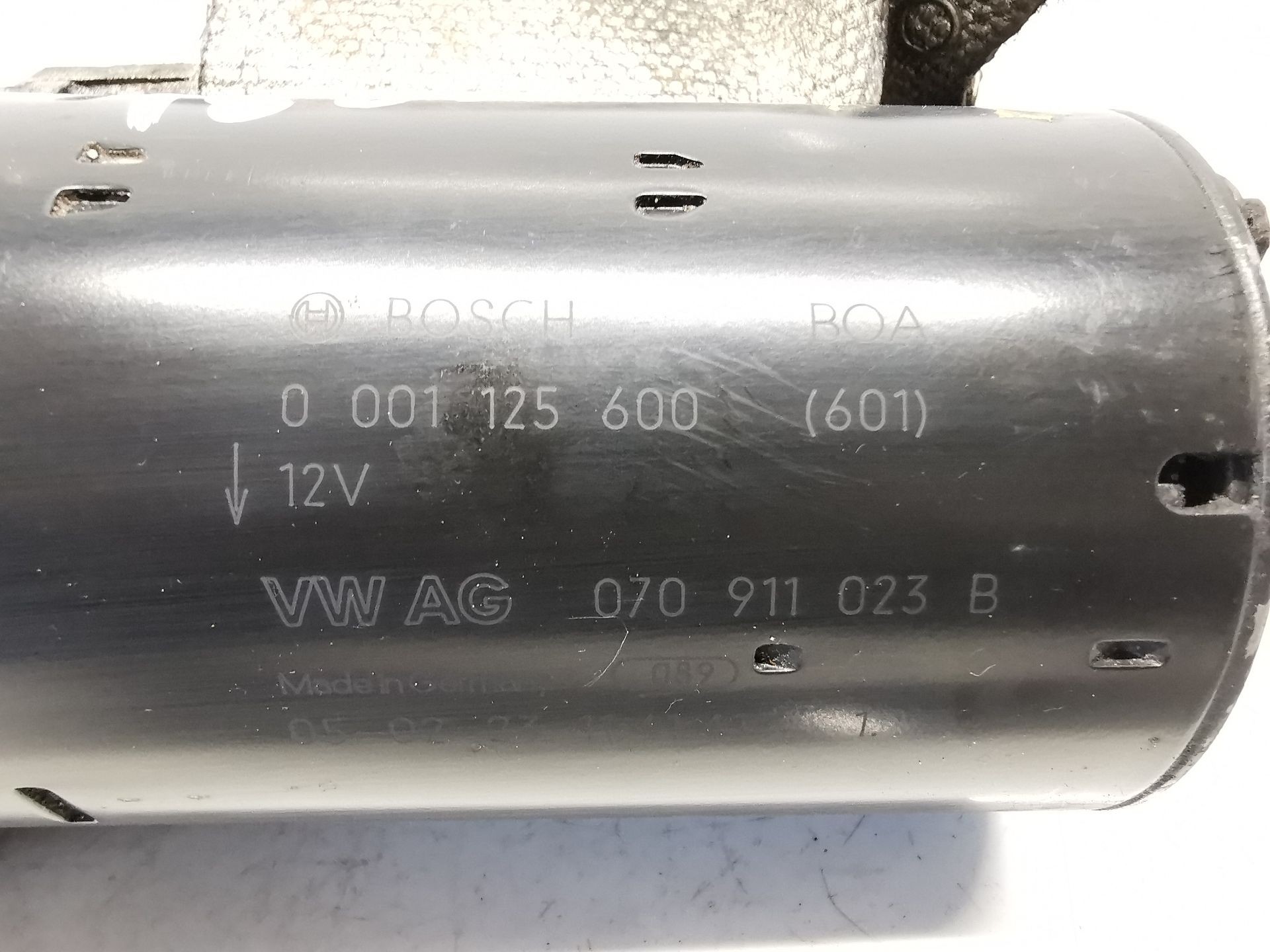 MOTOR ARRANQUE VOLKSWAGEN TOUAREG (7LA) 0001125600 / 070911023B 0001125600070911023B - Vista 2