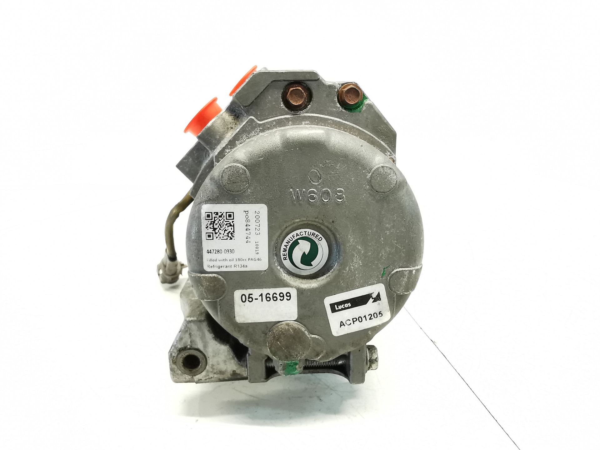 COMPRESOR AIRE ACONDICIONADO SUBARU LEGACY KOMBI/OUTBACK B14 4472800930 4472800930 - Vista 3