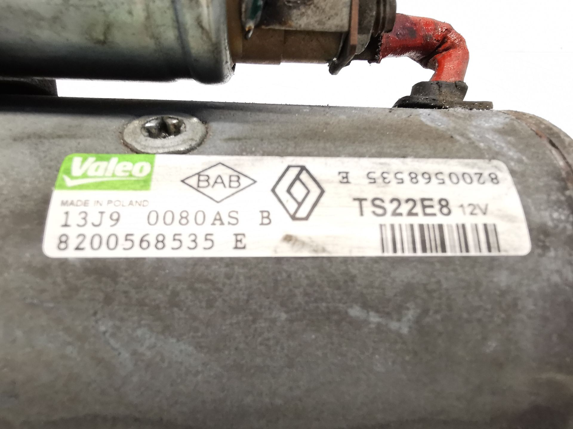 MOTOR ARRANQUE RENAULT LAGUNA III 8200568535E 8200568535E - Vista 2