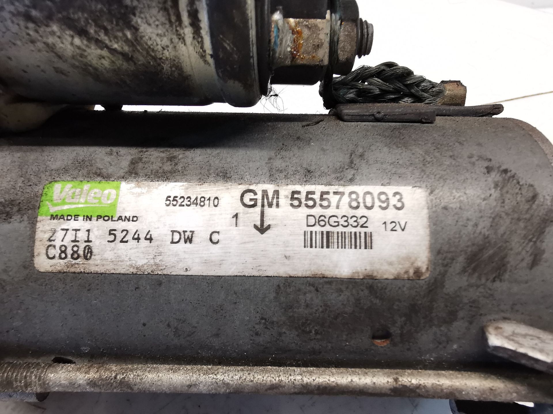 MOTOR ARRANQUE OPEL CORSA D (S07) 55578093 55578093 - Vista 2