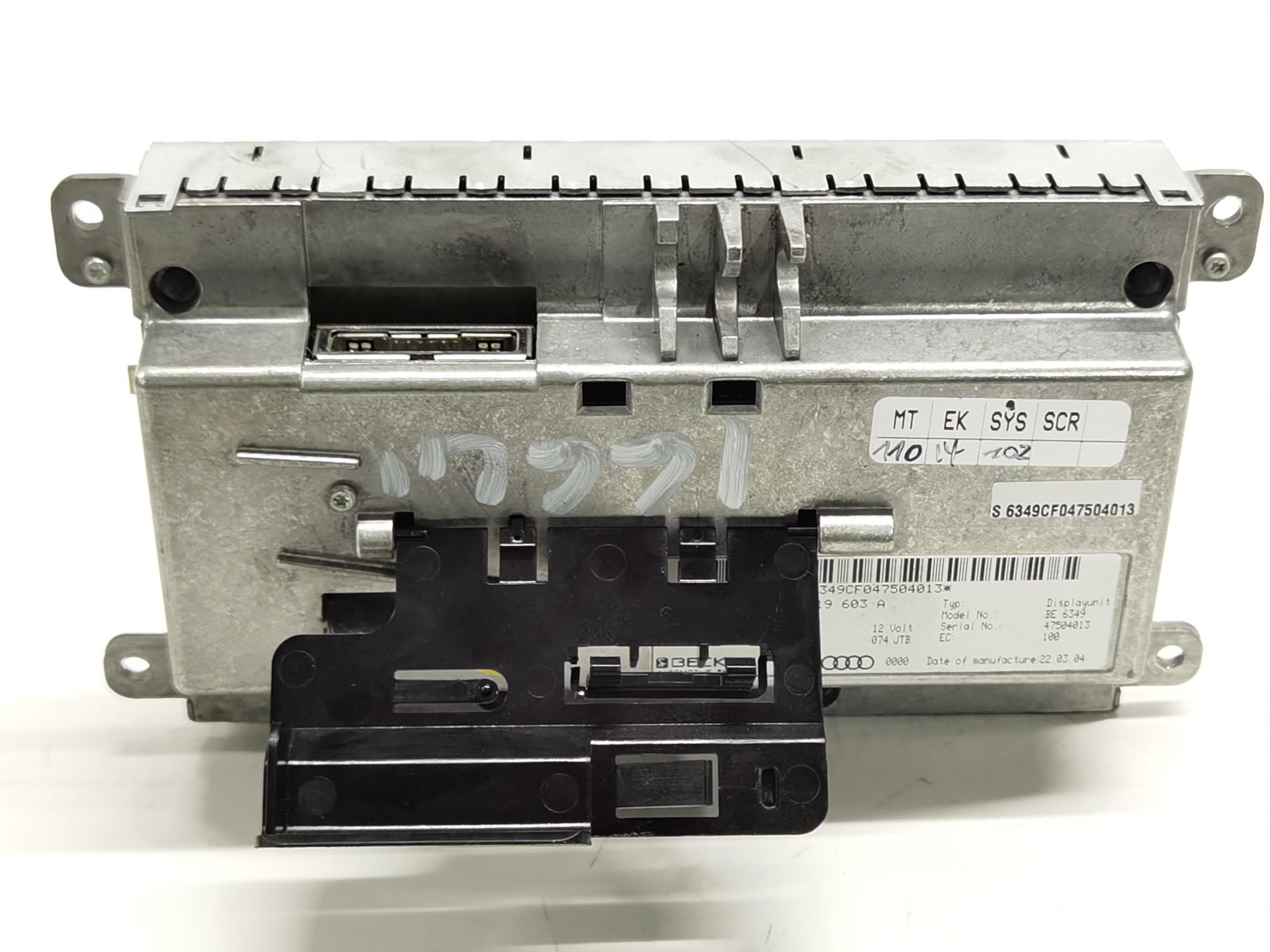 PANTALLA MULTIFUNCIÓN AUDI A6 BERLINA (4F2) 4F0919603A 4F0919603A - Vista 2