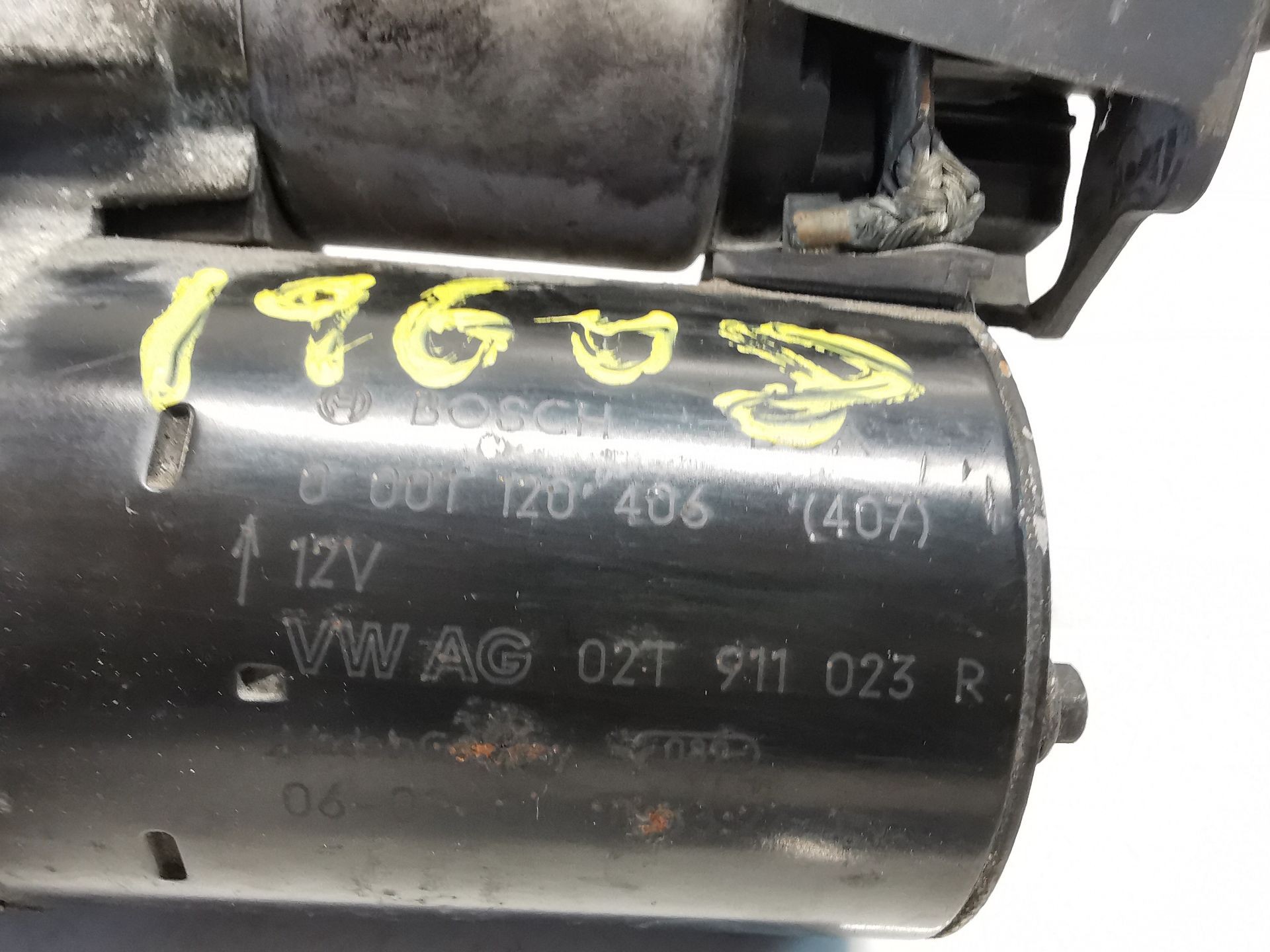 MOTOR ARRANQUE SEAT ALTEA (5P1) 0001120406 / 02T911023R 000112040602T911023R - Vista 2