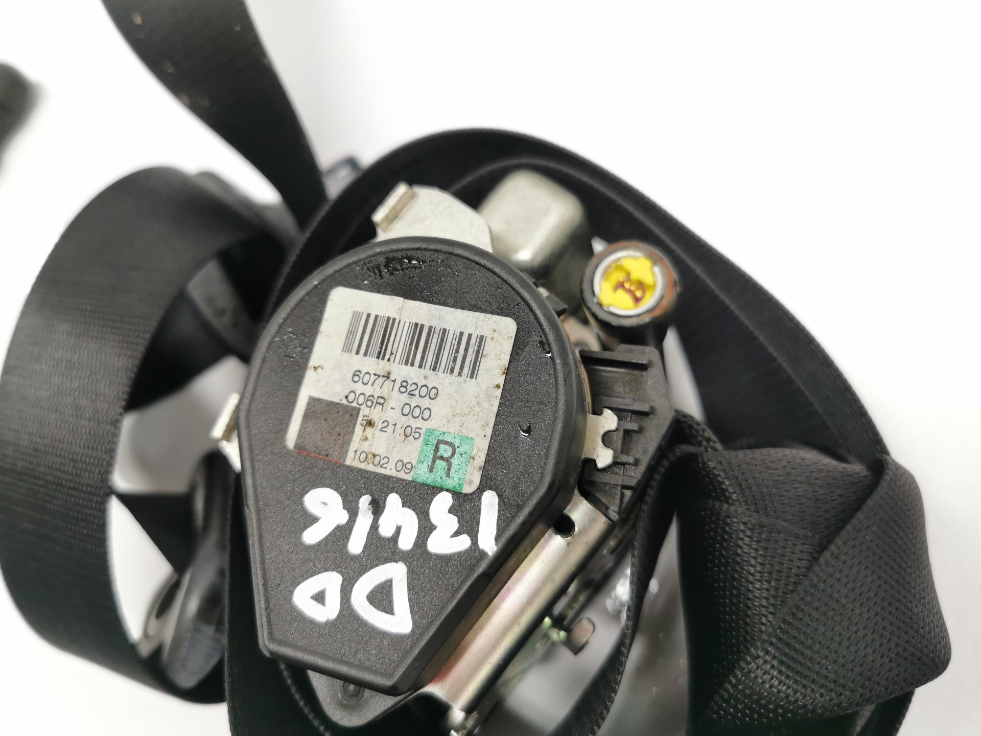 CINTURÓN SEGURIDAD DELANTERO DERECHO MERCEDES-BENZ CLASE B (W245) 607718200 607718200 - Vista 2