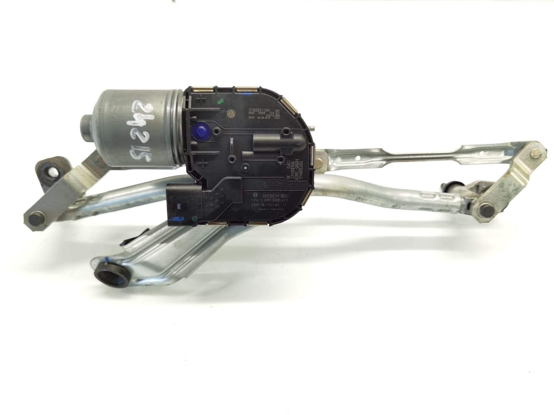 MOTOR LIMPIA DELANTERO VOLKSWAGEN TOURAN (5T1) 5TB955119A / 1397220692 5TB955119A1397220692