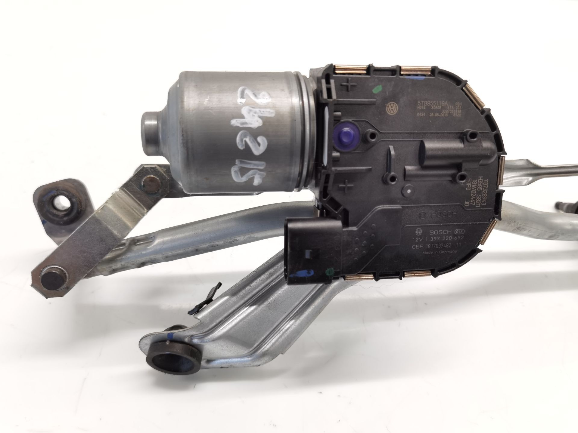 MOTOR LIMPIA DELANTERO VOLKSWAGEN TOURAN (5T1) 5TB955119A / 1397220692 5TB955119A1397220692 - Vista 2