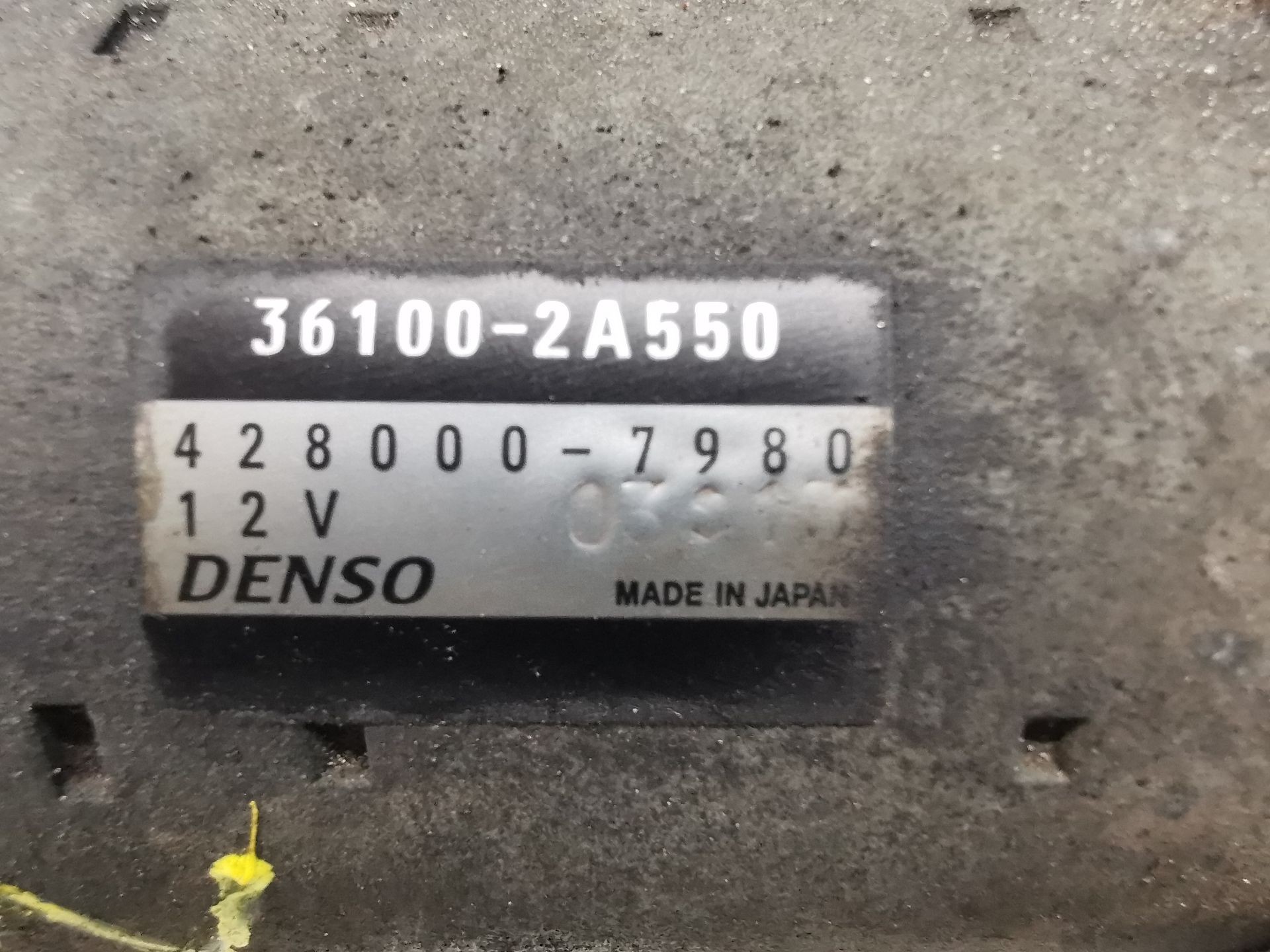 MOTOR ARRANQUE KIA CARENS IV 361002A550 / 4280007980 361002A5504280007980 - Vista 3