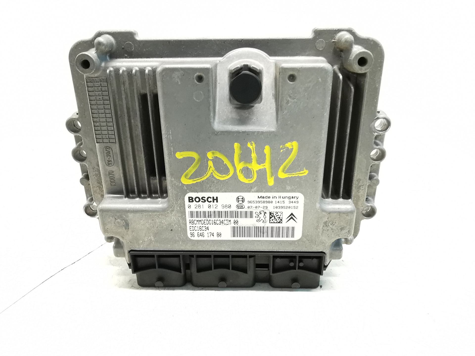 CENTRALITA MOTOR UCE CITROËN C4 GRAND PICASSO I (UA_) 9664617480 9664617480