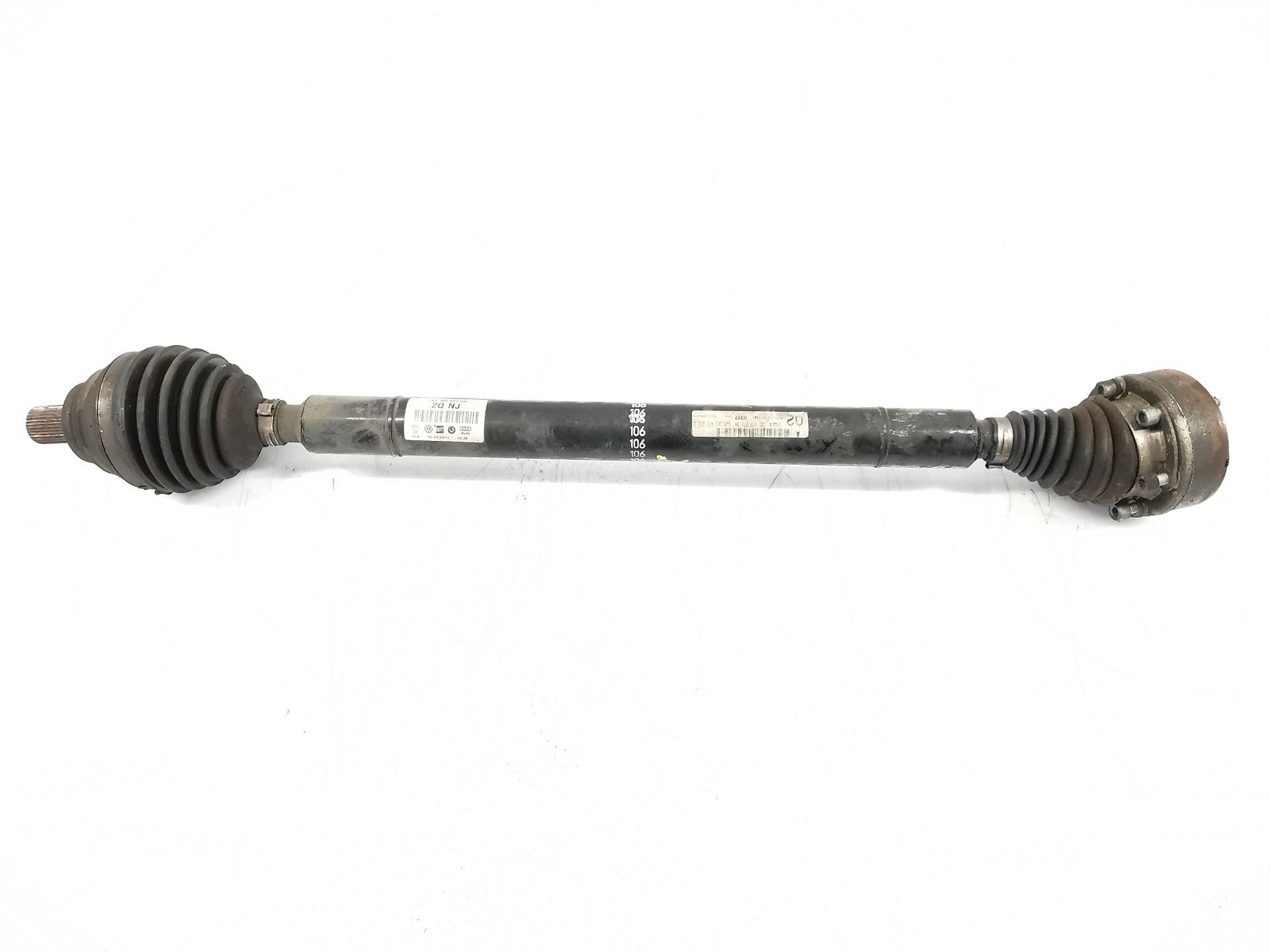 TRANSMISIÓN DELANTERA DERECHA VOLKSWAGEN PASSAT B7 (362) 1K0407272QN 1K0407272QN