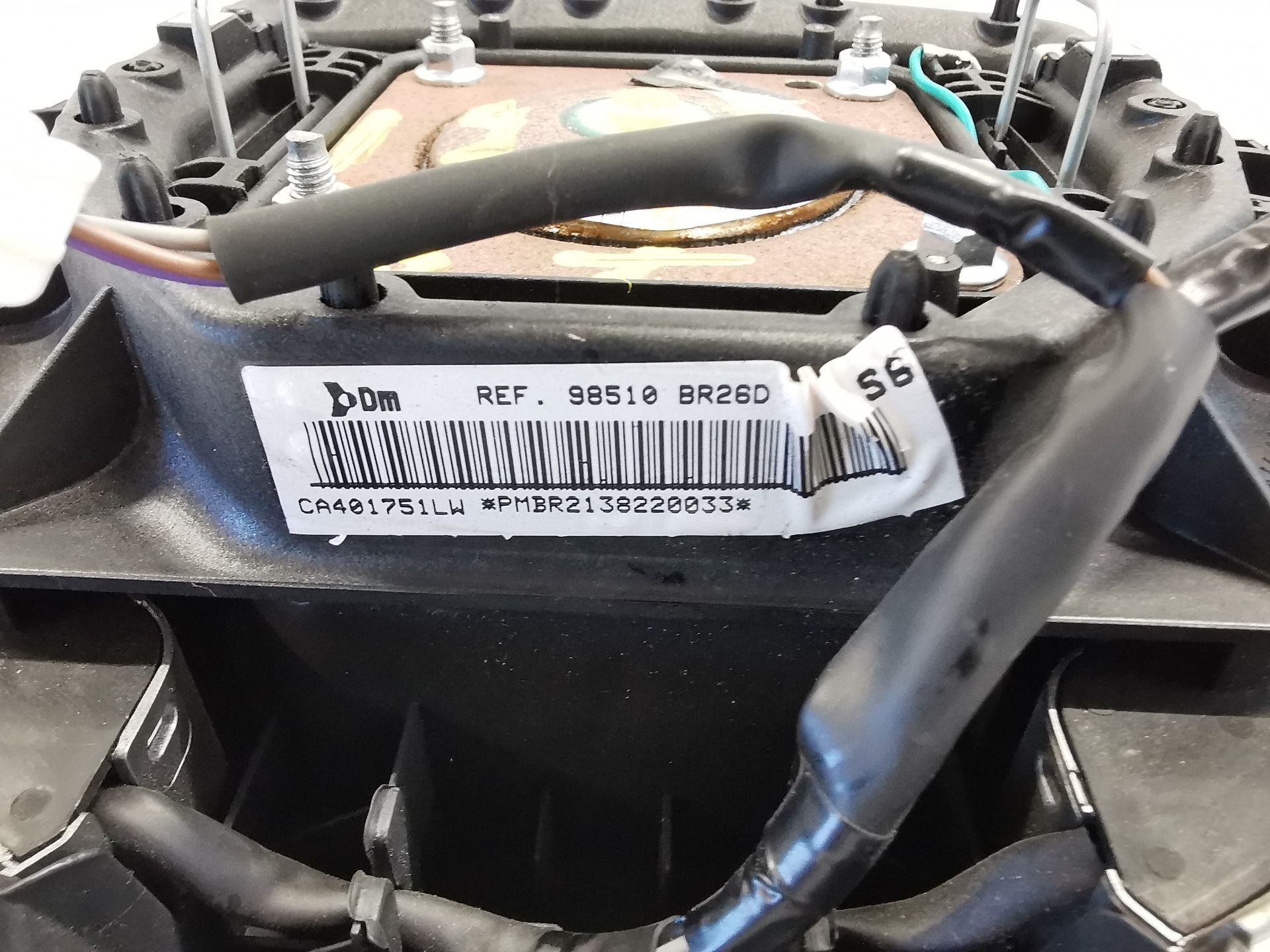 AIRBAG DELANTERO IZQUIERDO NISSAN QASHQAI I (J10, NJ10) 98510BR26D 98510BR26D - Vista 3
