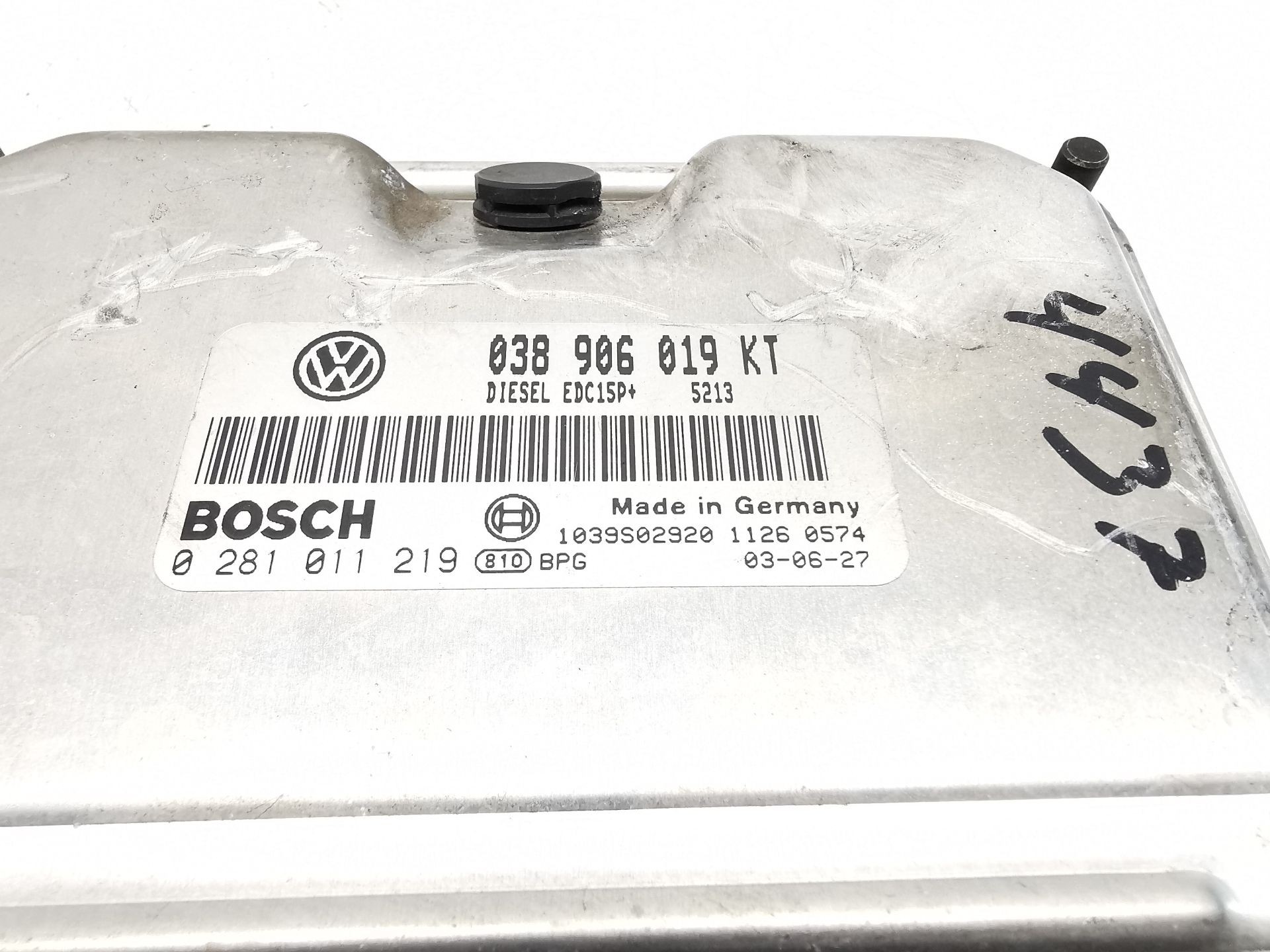 CENTRALITA MOTOR UCE SEAT CORDOBA (6L2) 038906019KT / 0281011219 038906019KT0281011219 - Vista 3