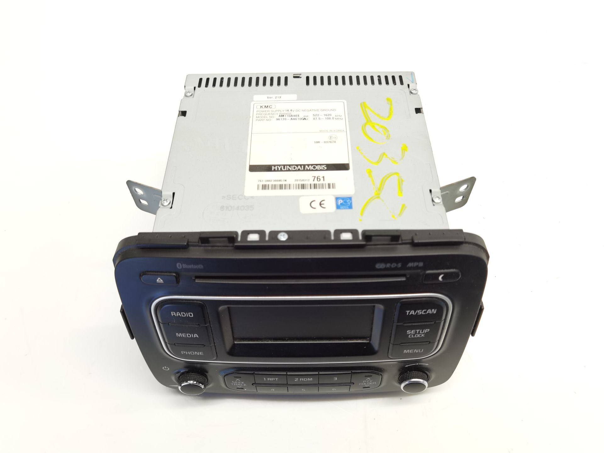 SISTEMA AUDIO / RADIO CD KIA CARENS IV 96170A4610CA / AM110A4EE 96170A4610CAAM110A4EE - Vista 2