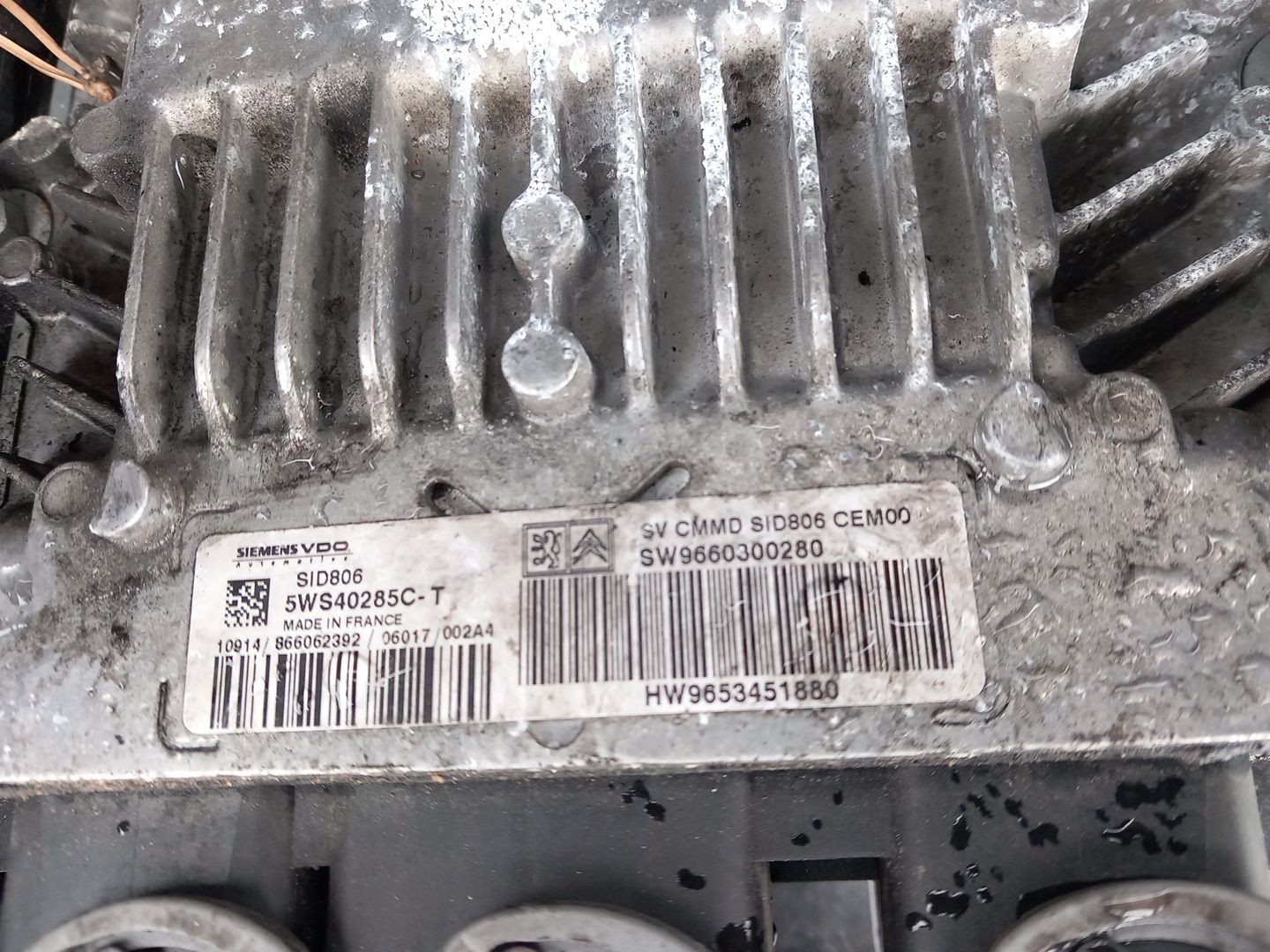 CENTRALITA MOTOR UCE CITROËN C2 (JM_) HW9653451880 / SW9660300280 HW9653451880SW9660300280