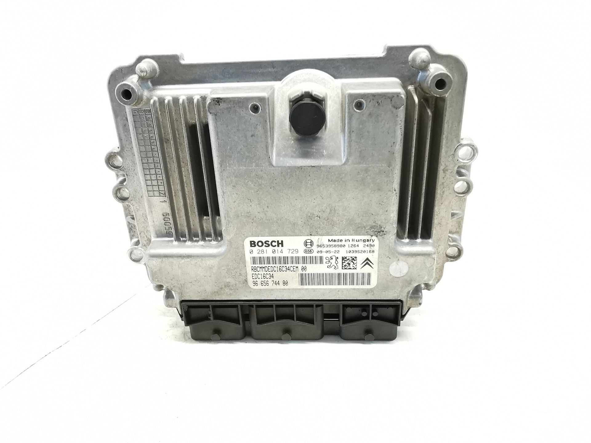 CENTRALITA MOTOR UCE CITROËN C4 GRAND PICASSO I (UA_) 9665674480 / EDC16C34 / 9653958980 9665674480EDC16C349653958980