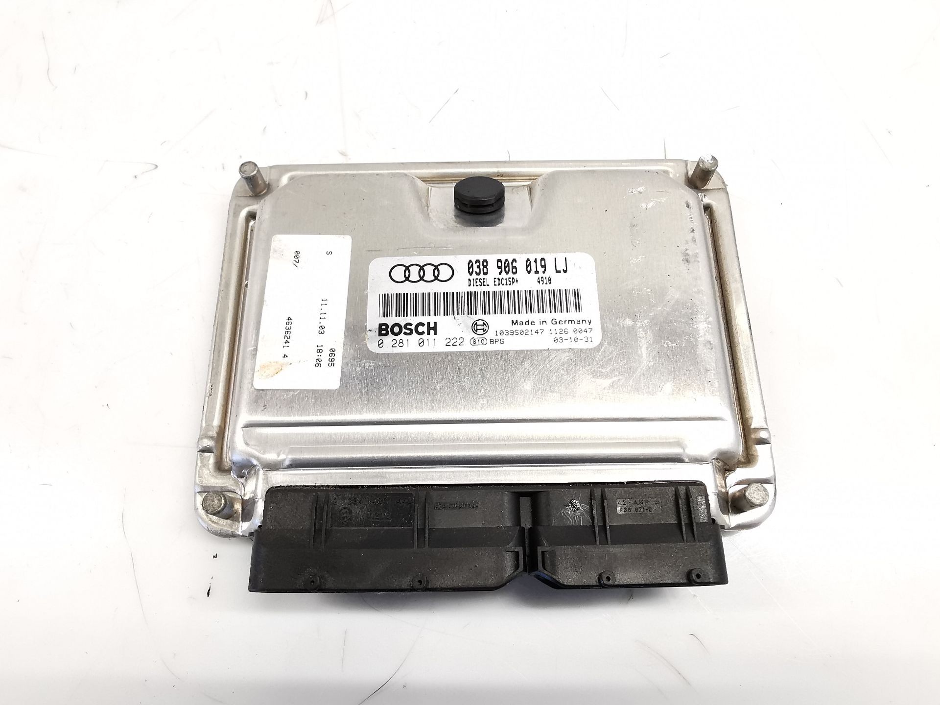 CENTRALITA MOTOR UCE AUDI A4 B6 (8E2) 038906019LJ / 0281011222 038906019LJ0281011222