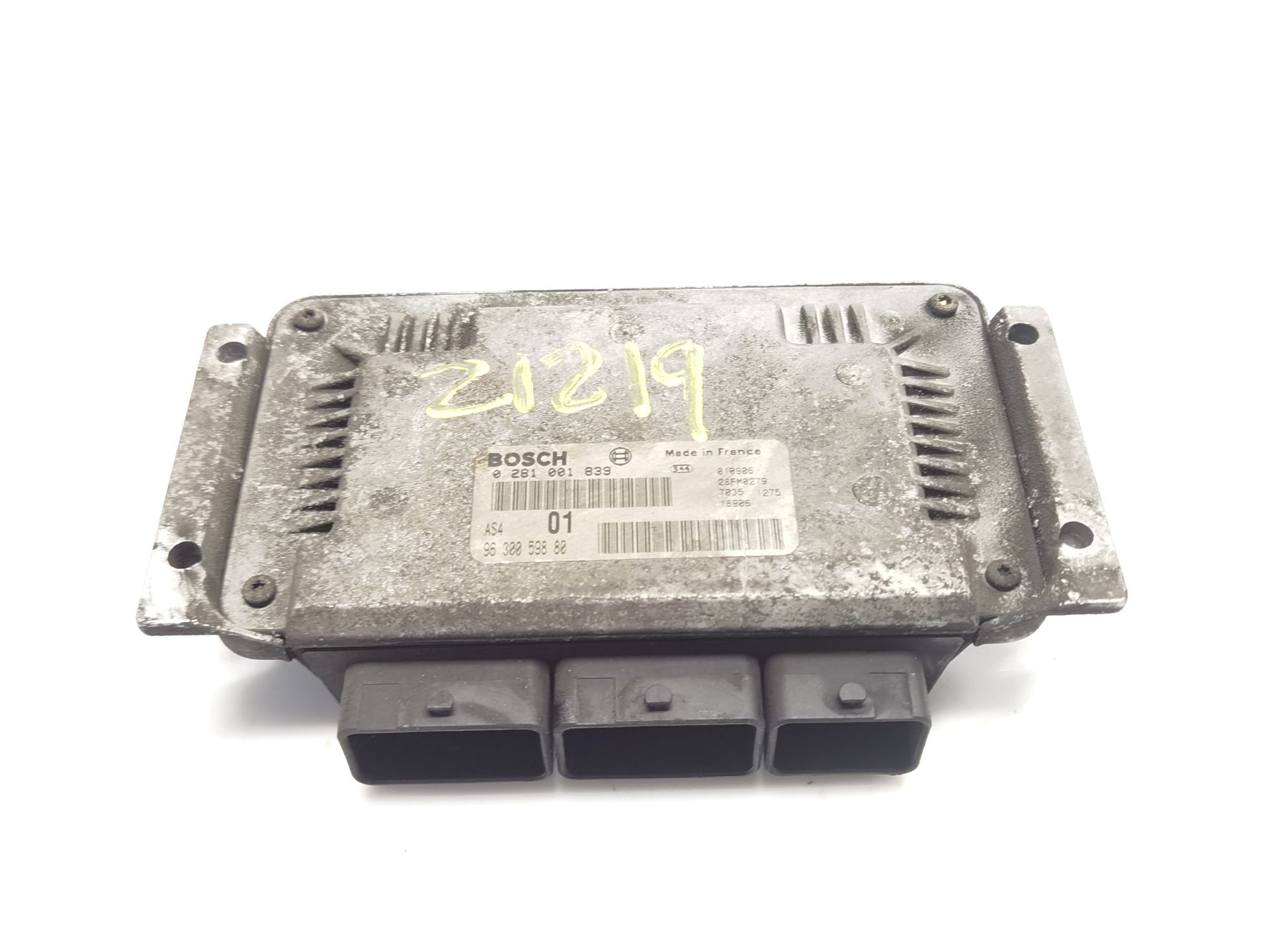 CENTRALITA MOTOR UCE CITROËN SAXO (S0, S1) 9630059880 / 0281001839 96300598800281001839 - Vista 3
