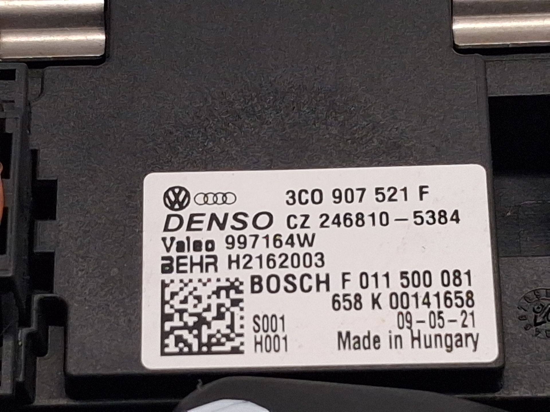 MOTOR CALEFACCIÓN SEAT LEON (1P1) 3C0907521F / F011500081 3C0907521FF011500081 - Vista 3