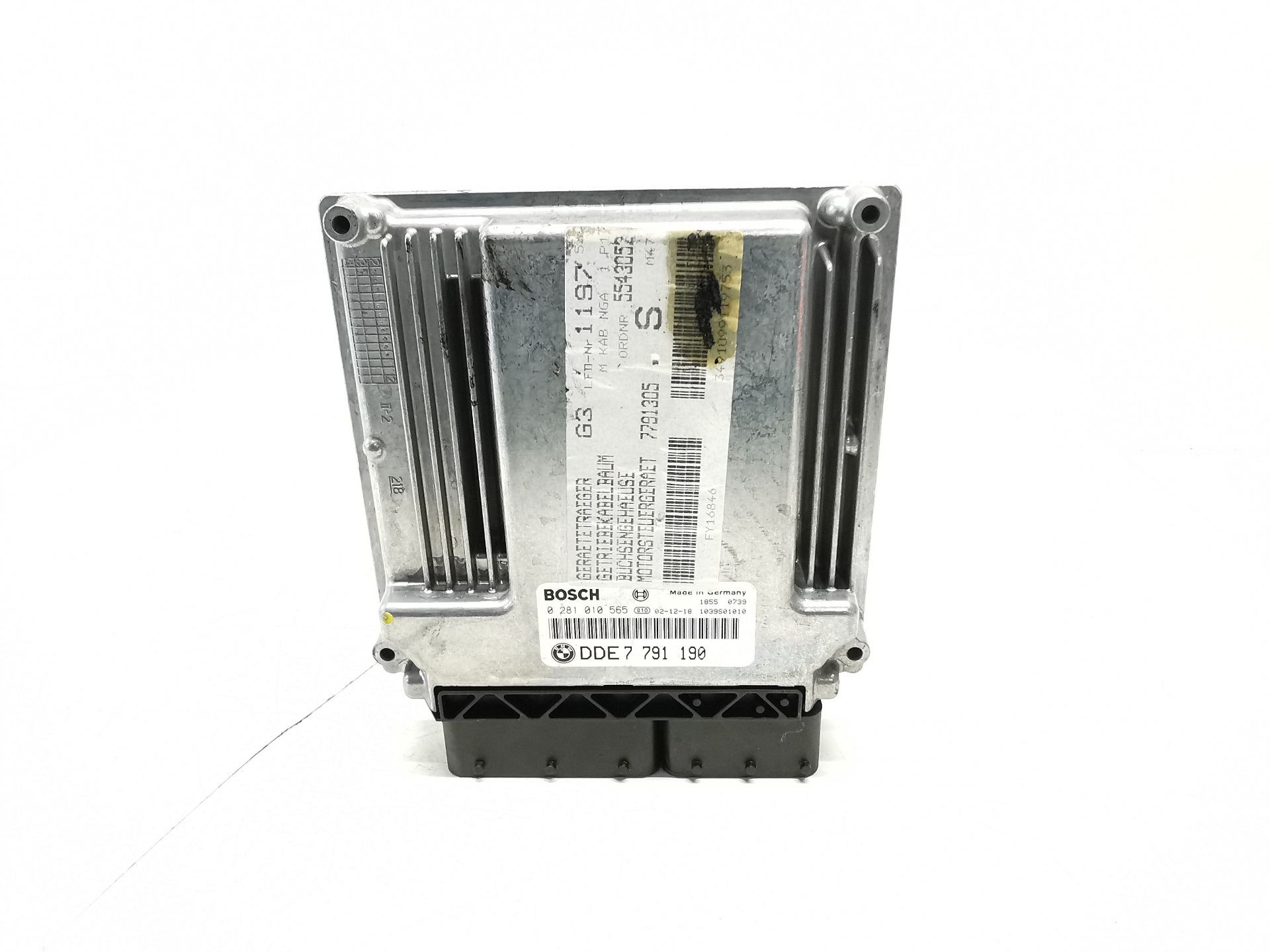 CENTRALITA MOTOR UCE BMW 3 (E46) DDE7791190 / 7791190 / 0281010565 DDE779119077911900281010565