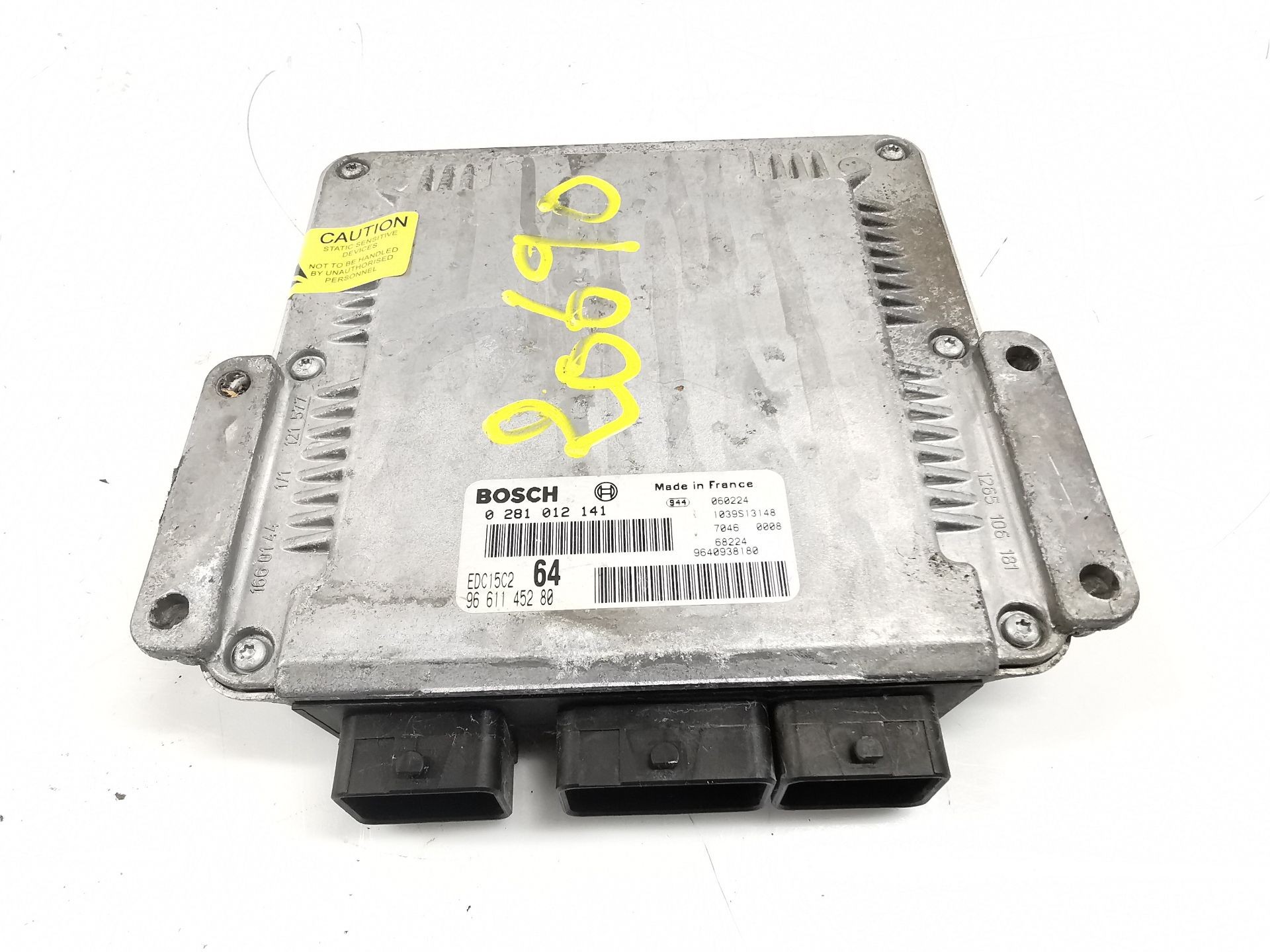 CENTRALITA MOTOR UCE CITROËN C8 (EA_, EB_) 9661145280 / 9640938180 / 0281012141 966114528096409381800281012141 - Vista 2