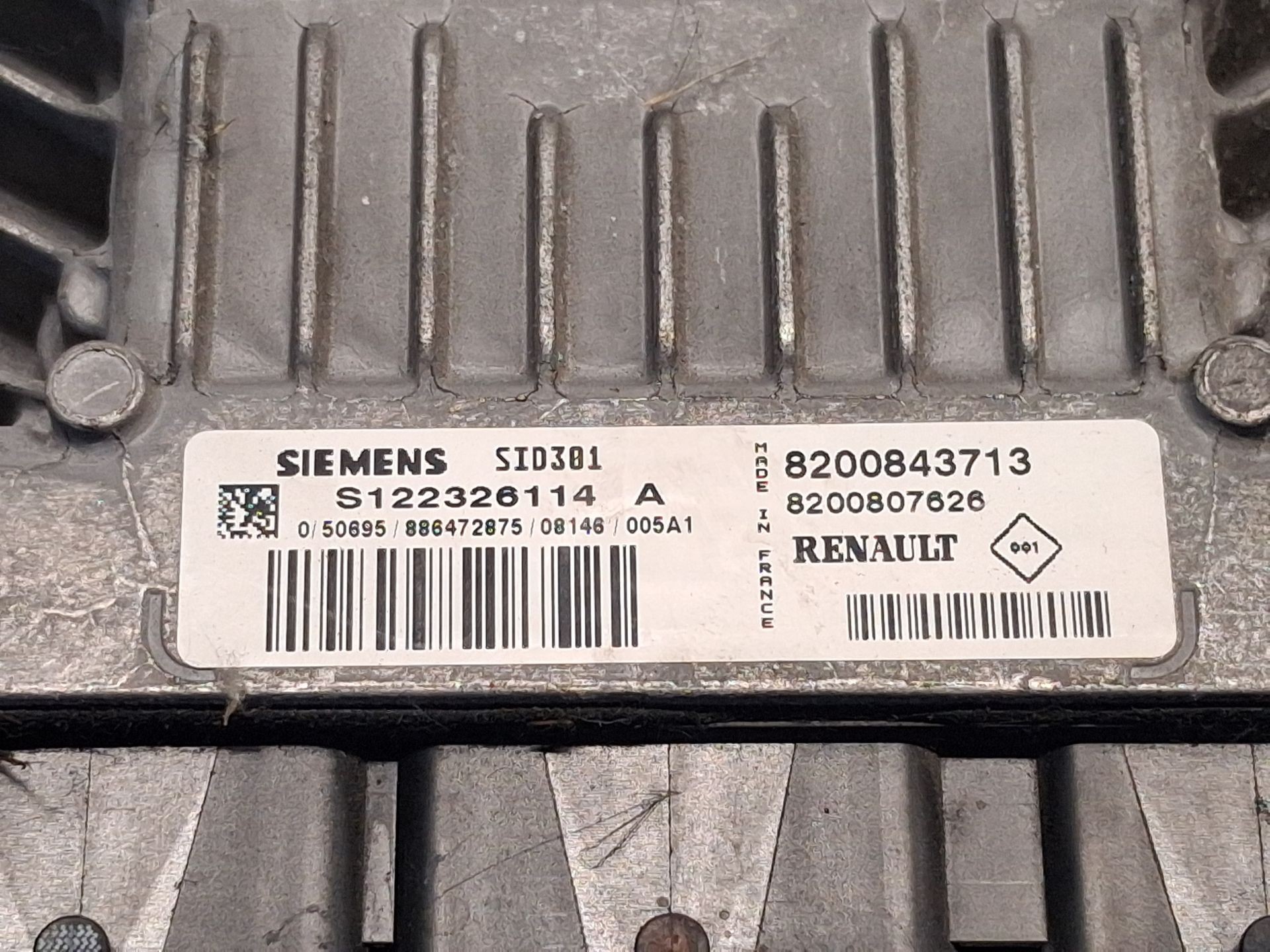 CENTRALITA MOTOR UCE RENAULT SCÉNIC II (JM0/1_) 8200843713 / 8200807626 82008437138200807626 - Vista 2