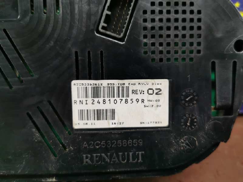CUADRO INSTRUMENTOS RENAULT MEGANE III SPORT TOURER RNI248107859R / A2C53258659 RNI248107859RA2C53258659 - Vista 3
