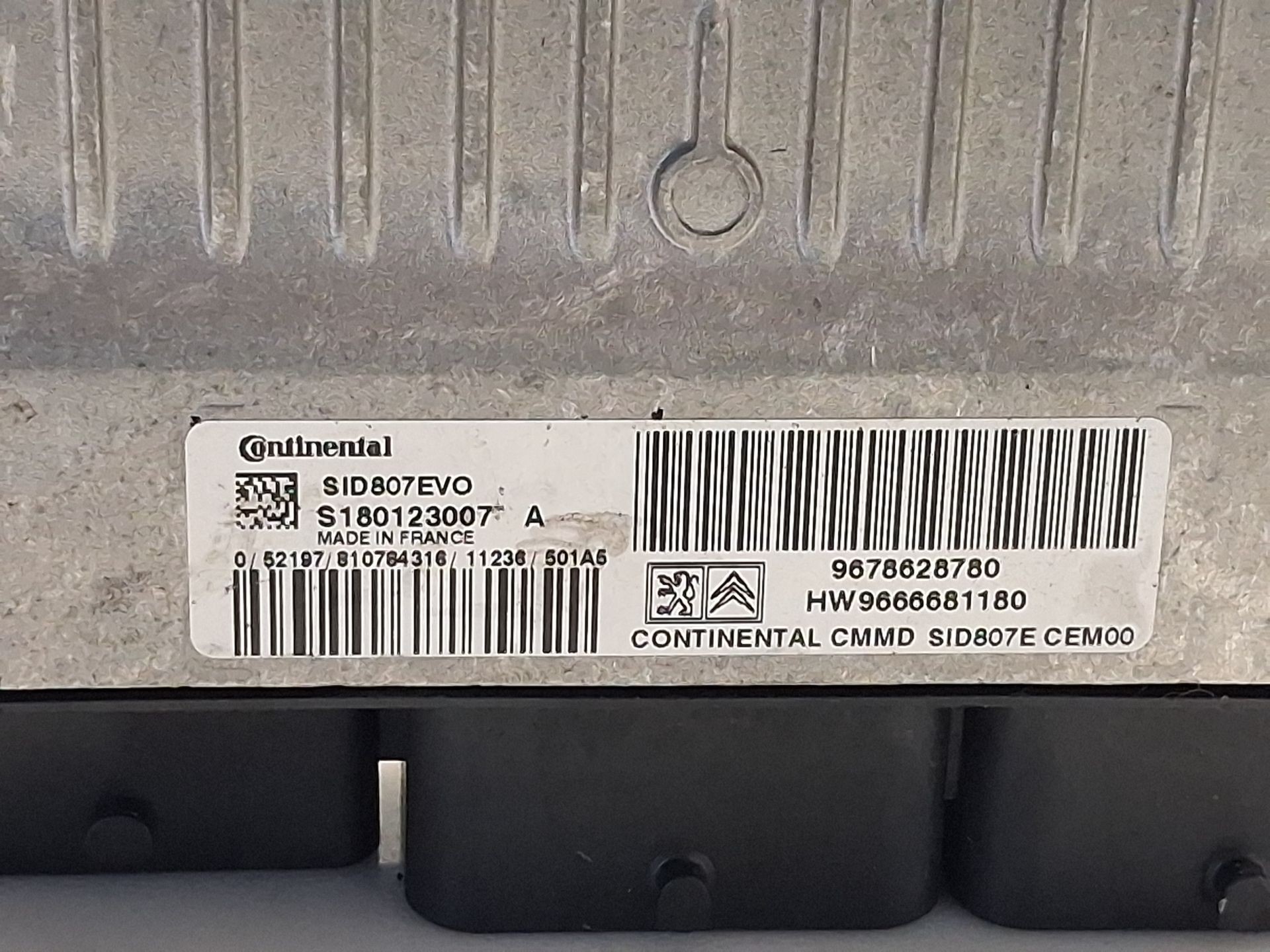 CENTRALITA MOTOR UCE PEUGEOT 3008 I Monospace (0U_) 9678628780 / HW9666681180 9678628780HW9666681180 - Vista 2