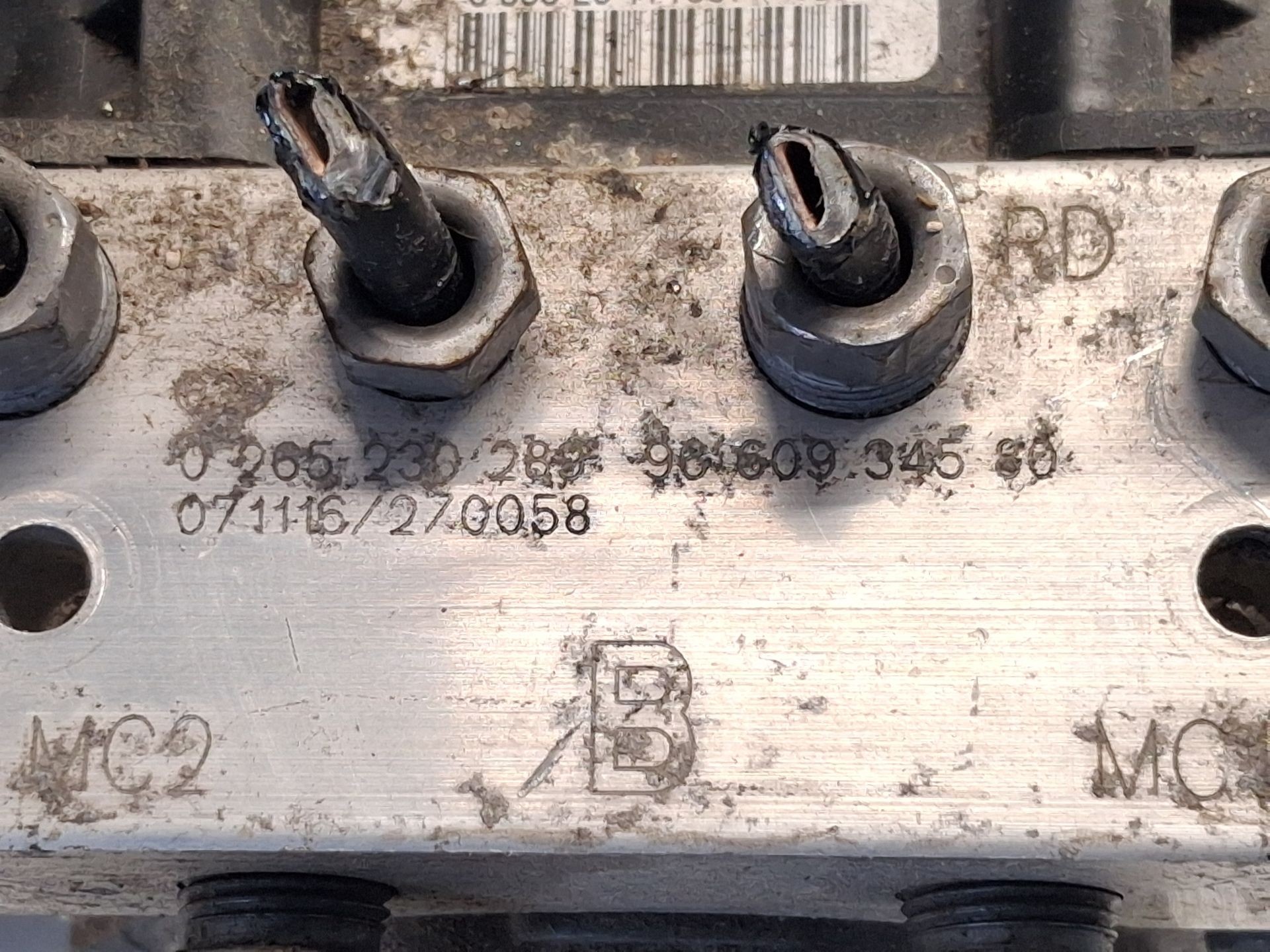 ABS CITROËN C4 PICASSO I Monospace (UD_) 9660934580 / 0265230289 96609345800265230289 - Vista 3